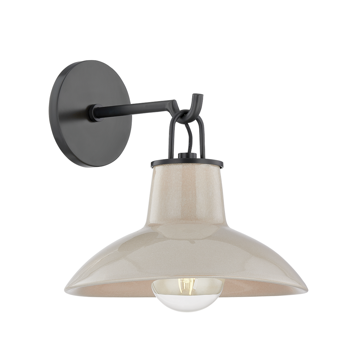 Claymoor Wall Sconce- Pure Salt