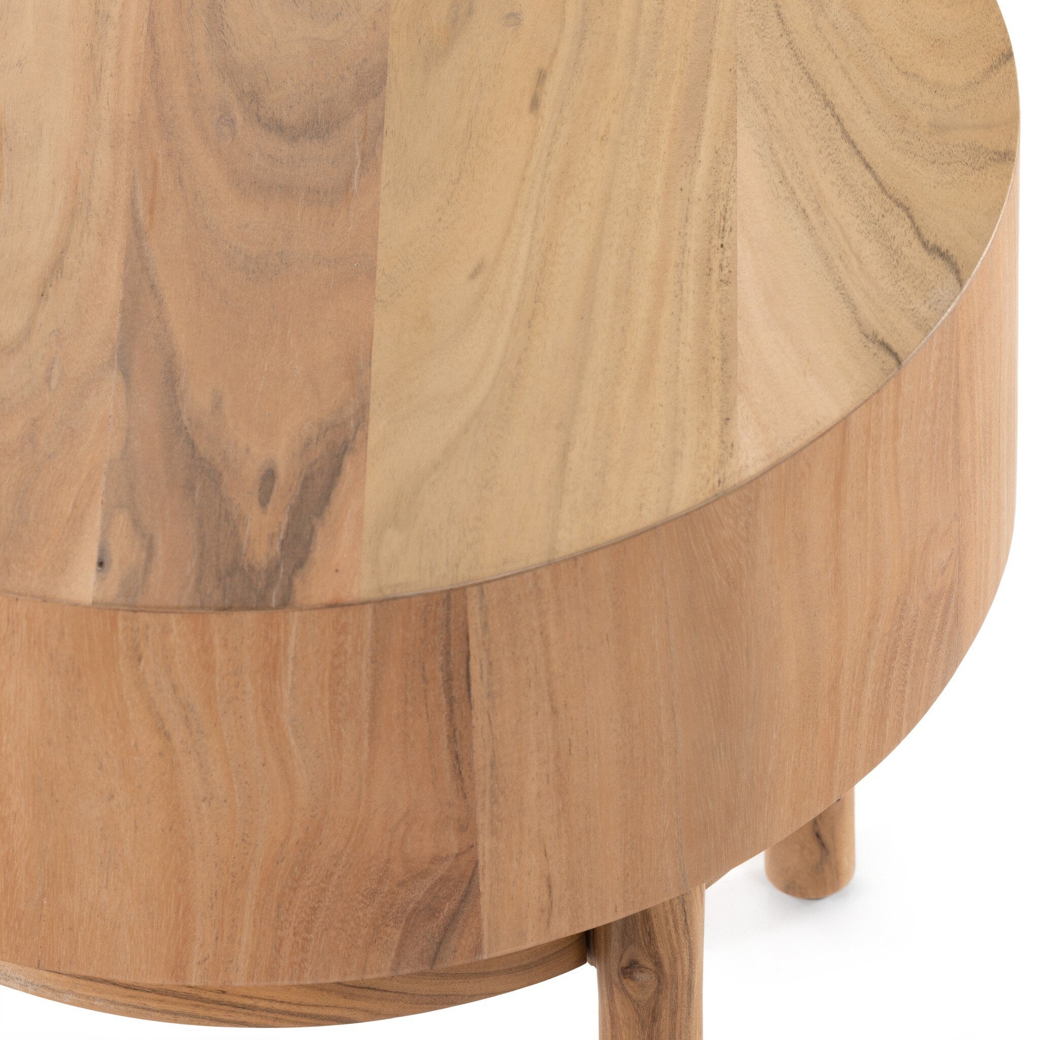 Alwyn Side Table - Pure Salt