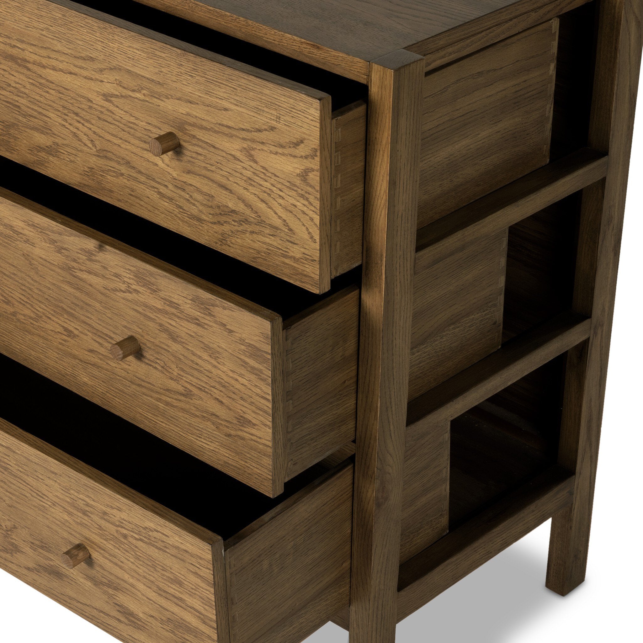 Tawny 6 Drawer Dresser - Pure Salt