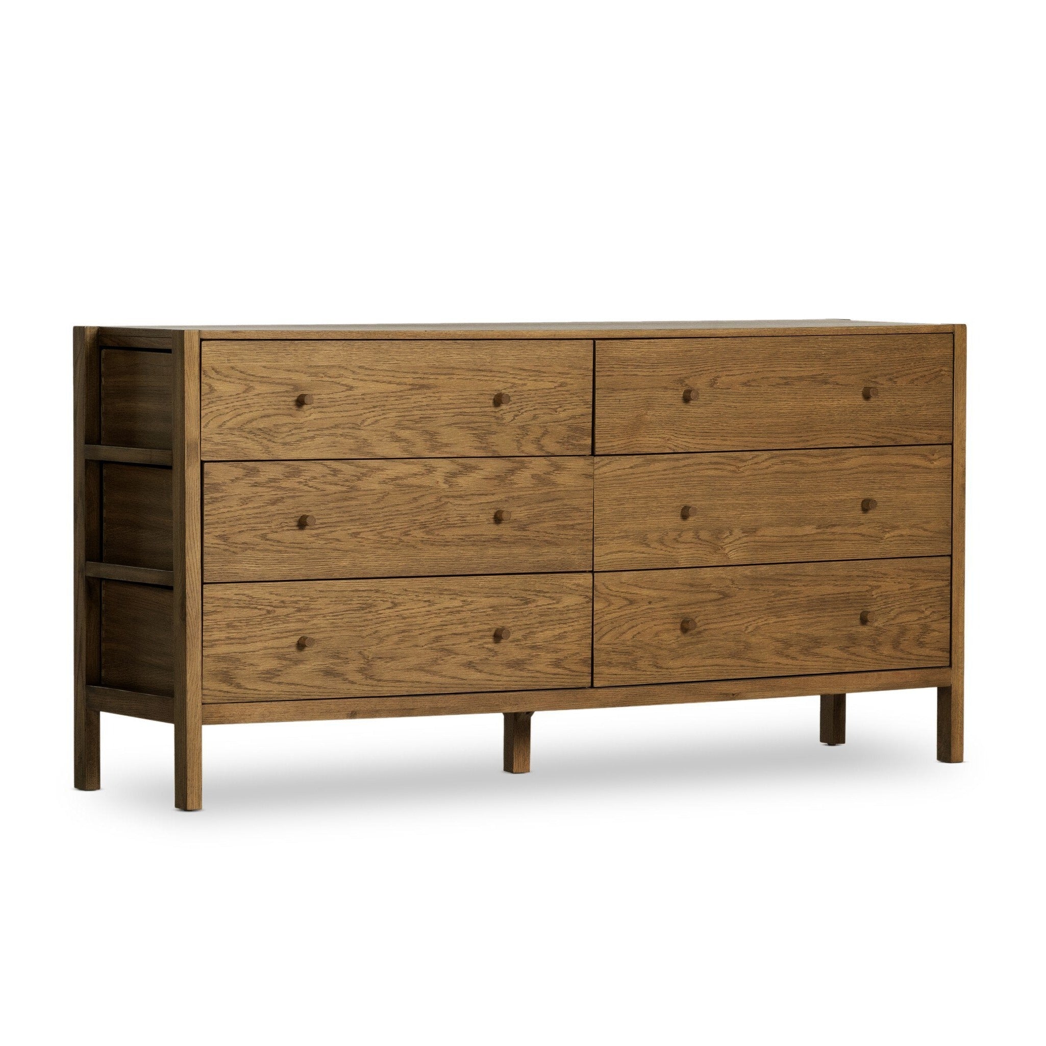 Tawny 6 Drawer Dresser - Pure Salt