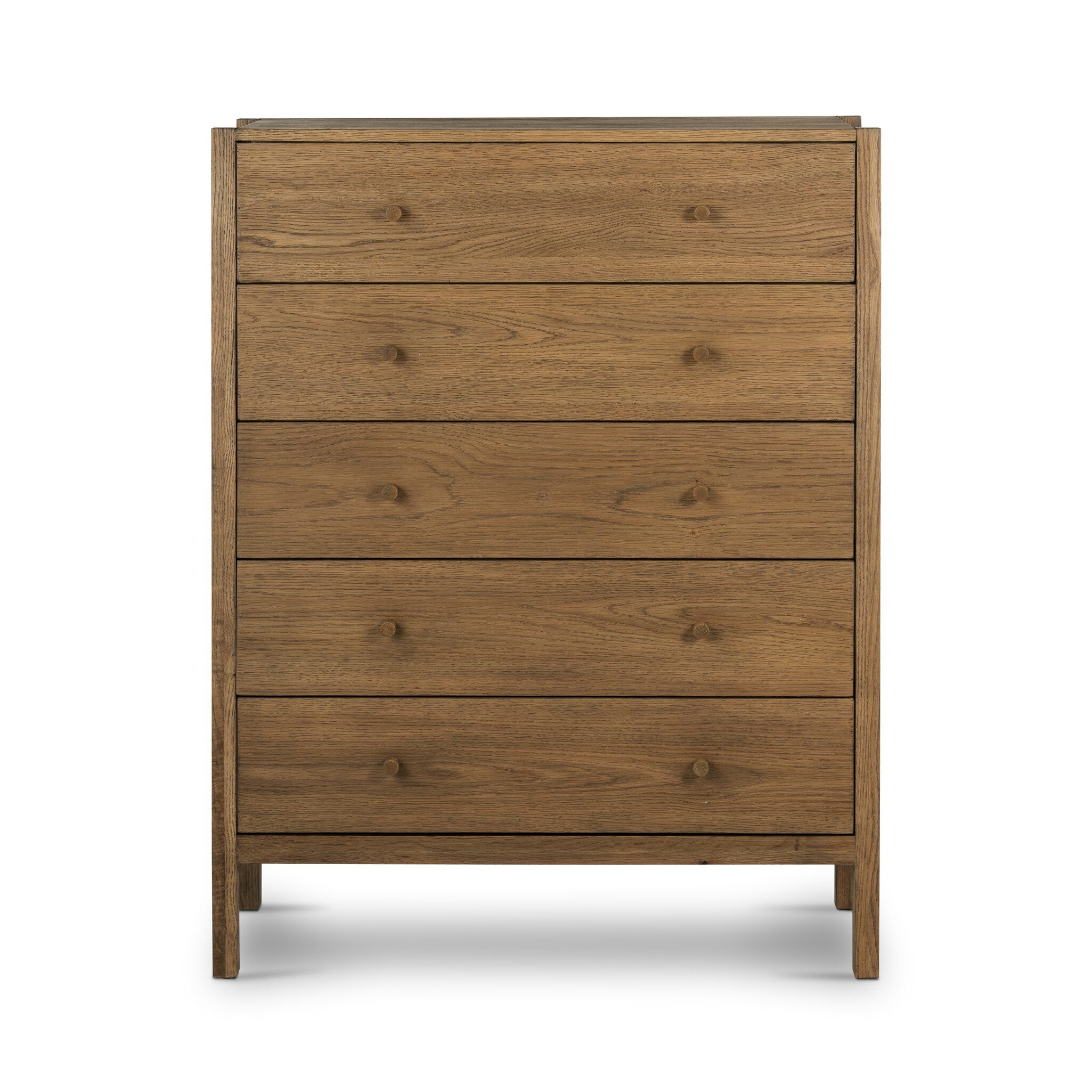 Tawny 5 Drawer Dresser - Pure Salt