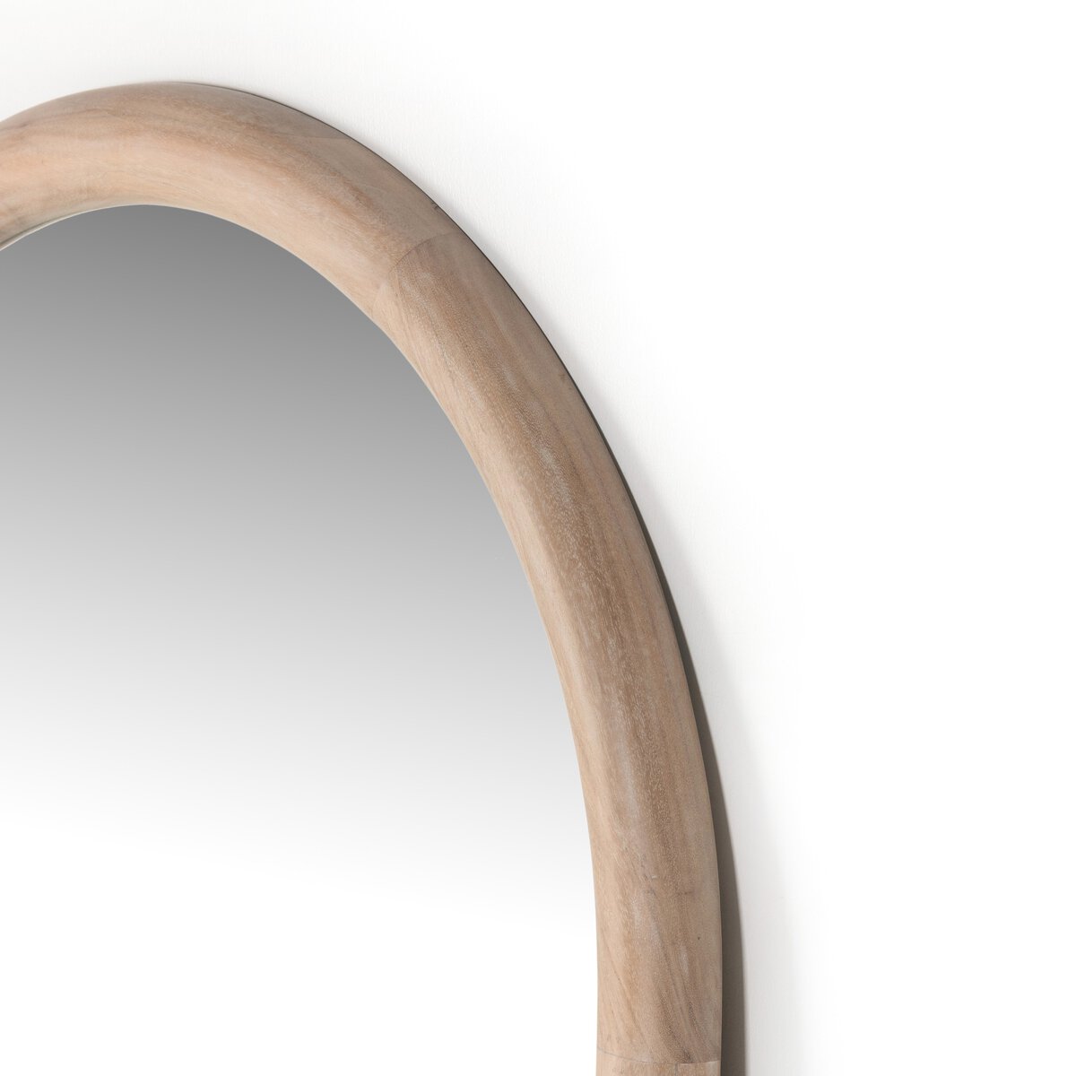 Olin Floor Mirror - Pure Salt