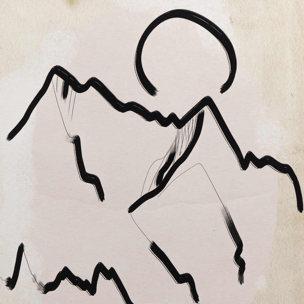 Abstract Mountains II - Pure Salt Shoppe