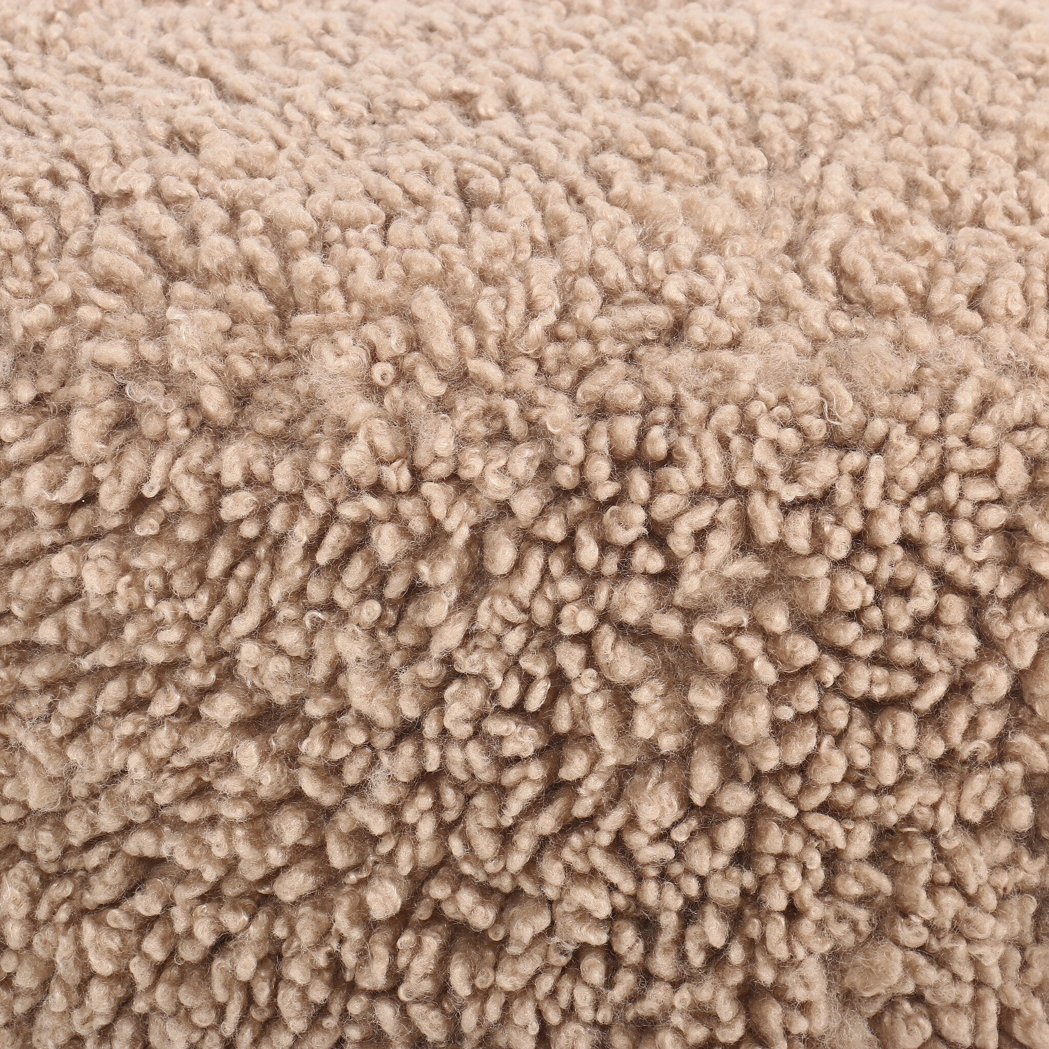 Abbott Small Ottoman - Pure Salt