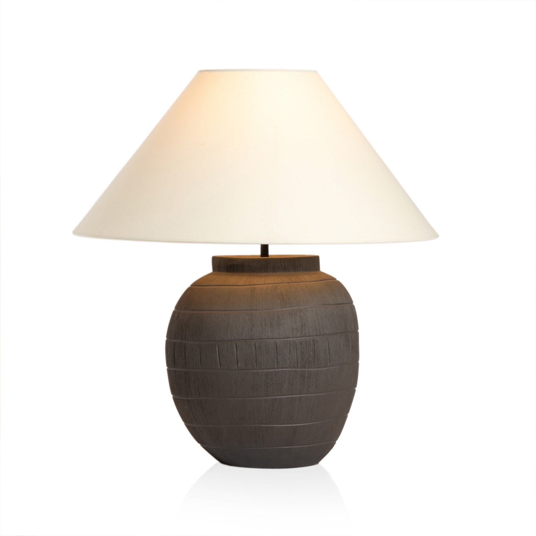 Drystan Table Lamp - Pure Salt
