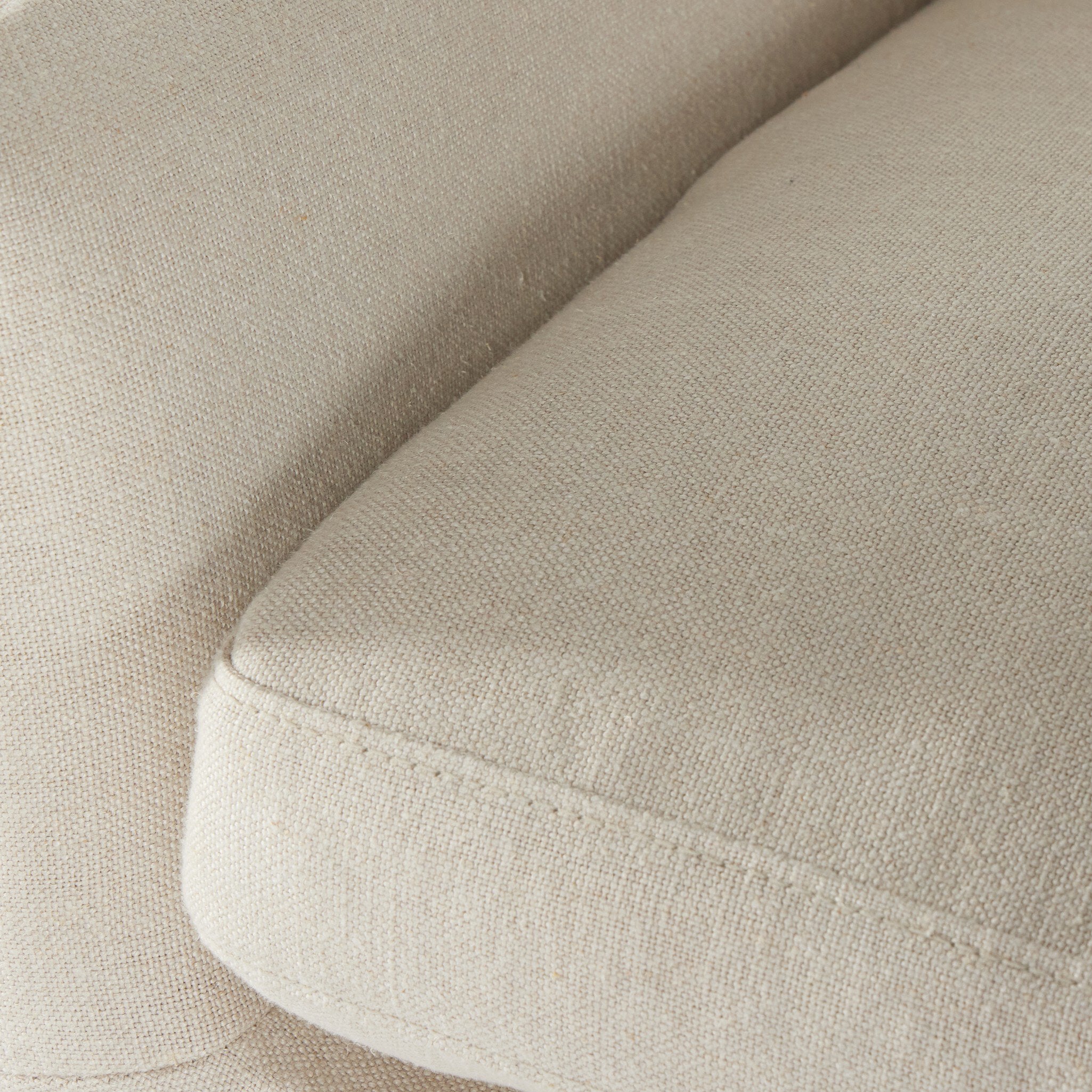 Melina Slipcover Swivel Chair - Pure Salt