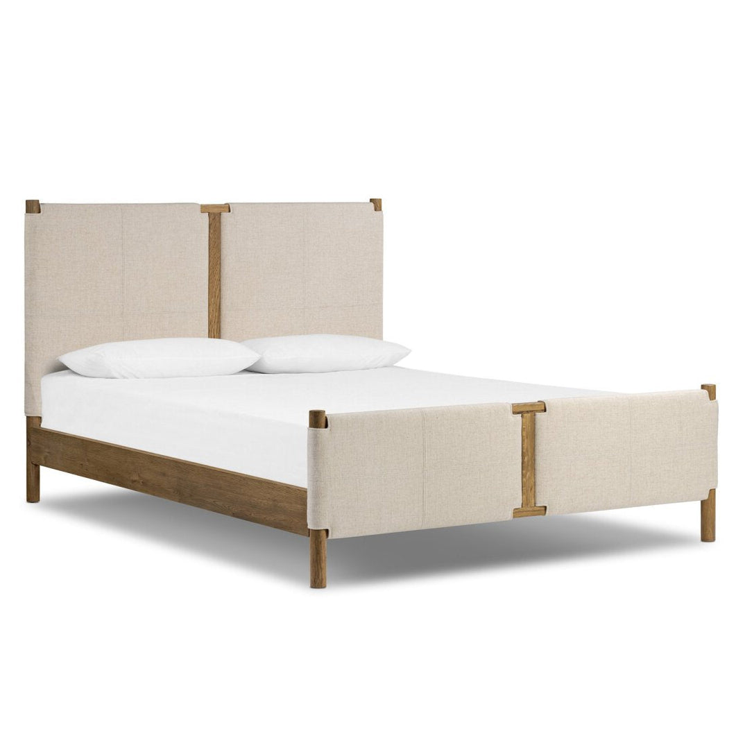 Serano Bed - Pure Salt