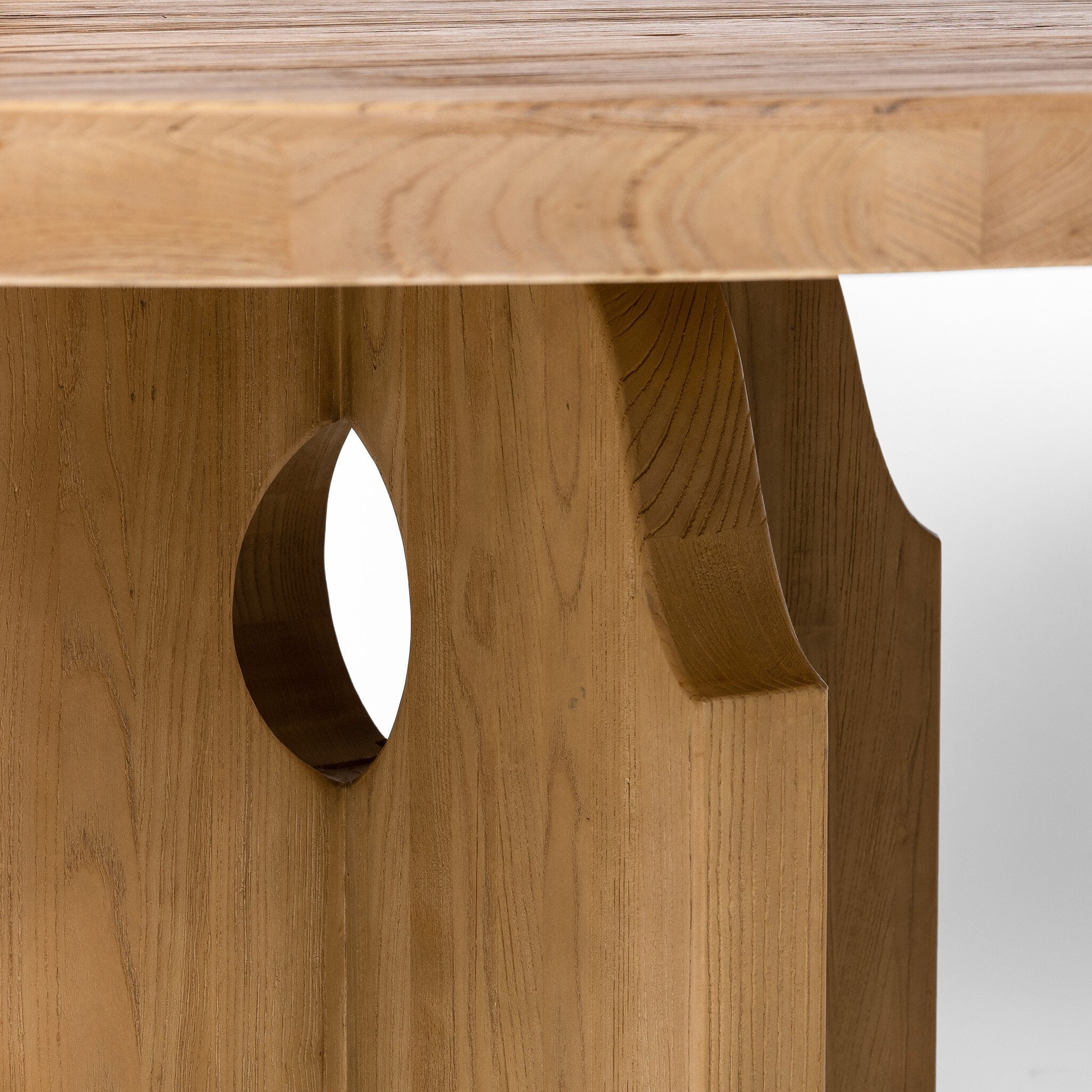 Hugo Round Dining Table - Pure Salt