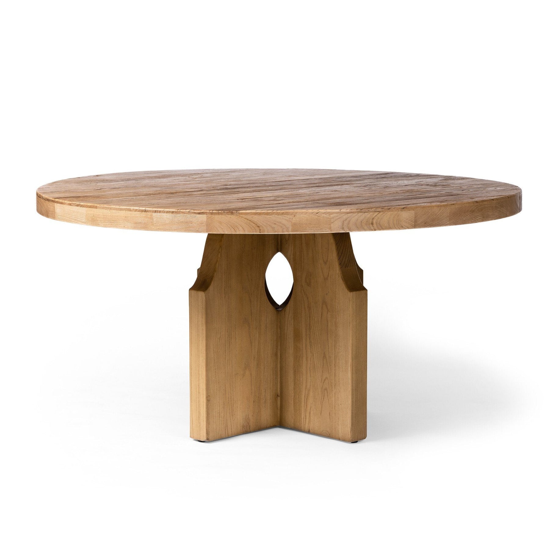 Hugo Round Dining Table - Pure Salt