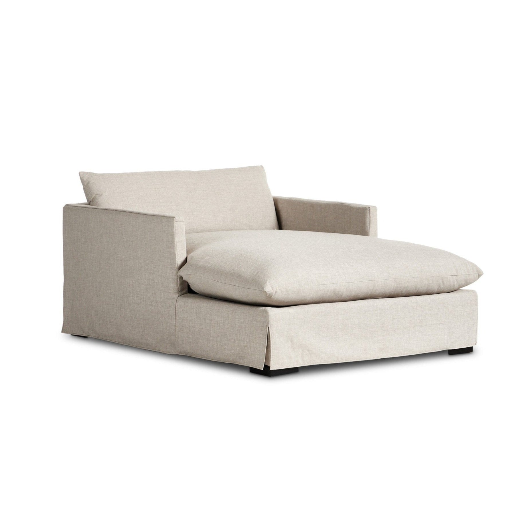 Colter Chaise Lounge - Pure Salt