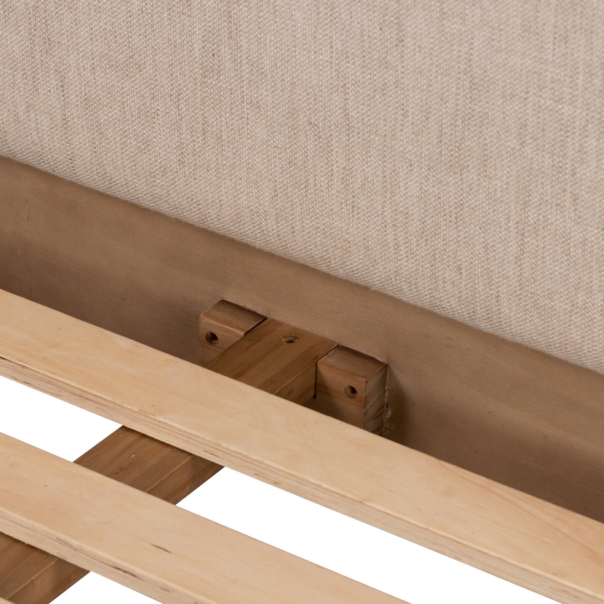 Frankie Bed - Pure Salt