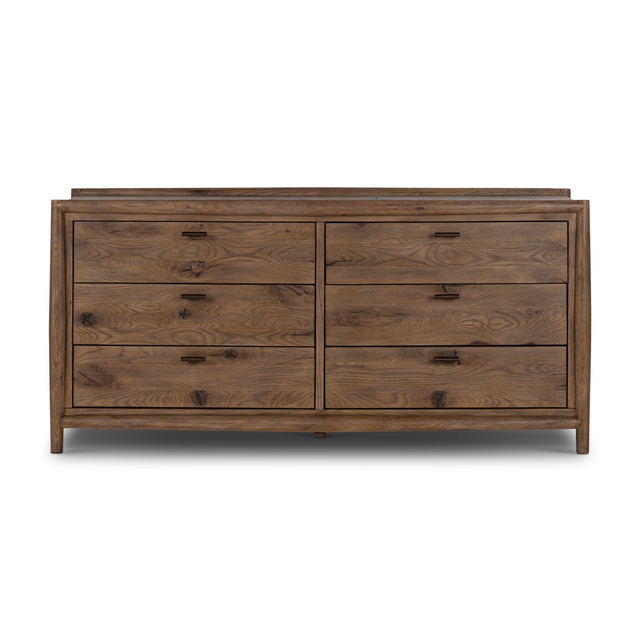 Frankie 6 Drawer Dresser - Pure Salt