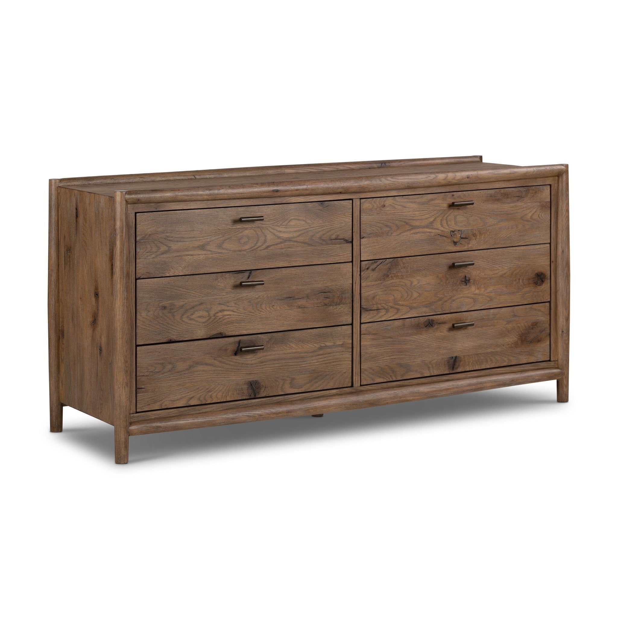 Frankie 6 Drawer Dresser - Pure Salt