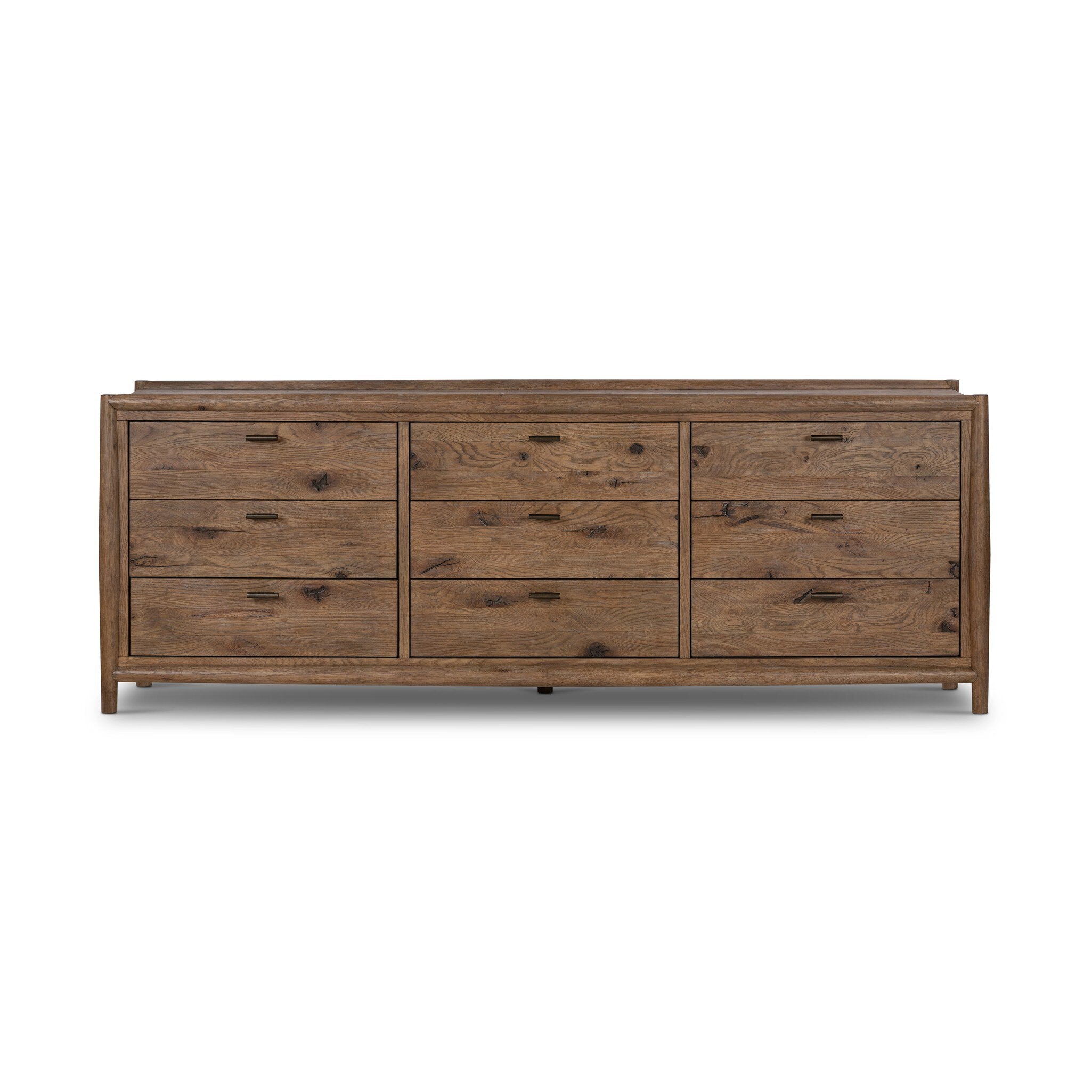 Frankie 9 Drawer Dresser - Pure Salt