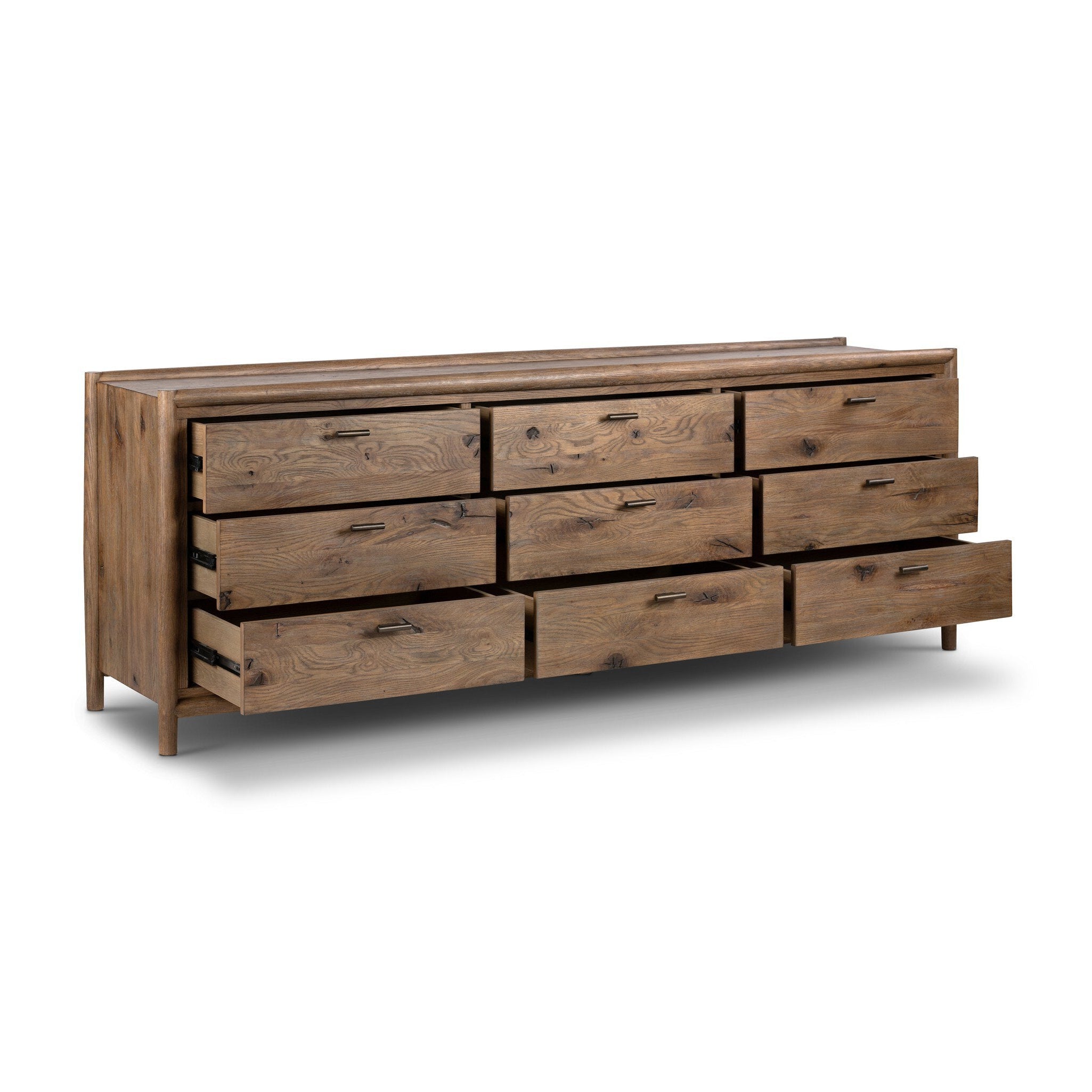 Frankie 9 Drawer Dresser - Pure Salt