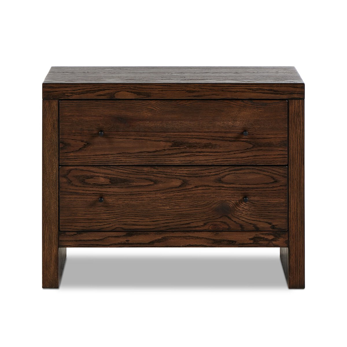 Arlington Charging Nightstand - Pure Salt
