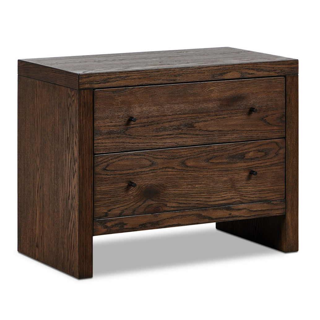 Arlington Charging Nightstand - Pure Salt
