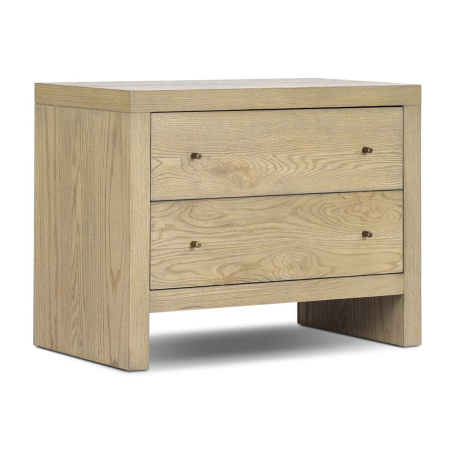 Arlington Charging Nightstand - Pure Salt