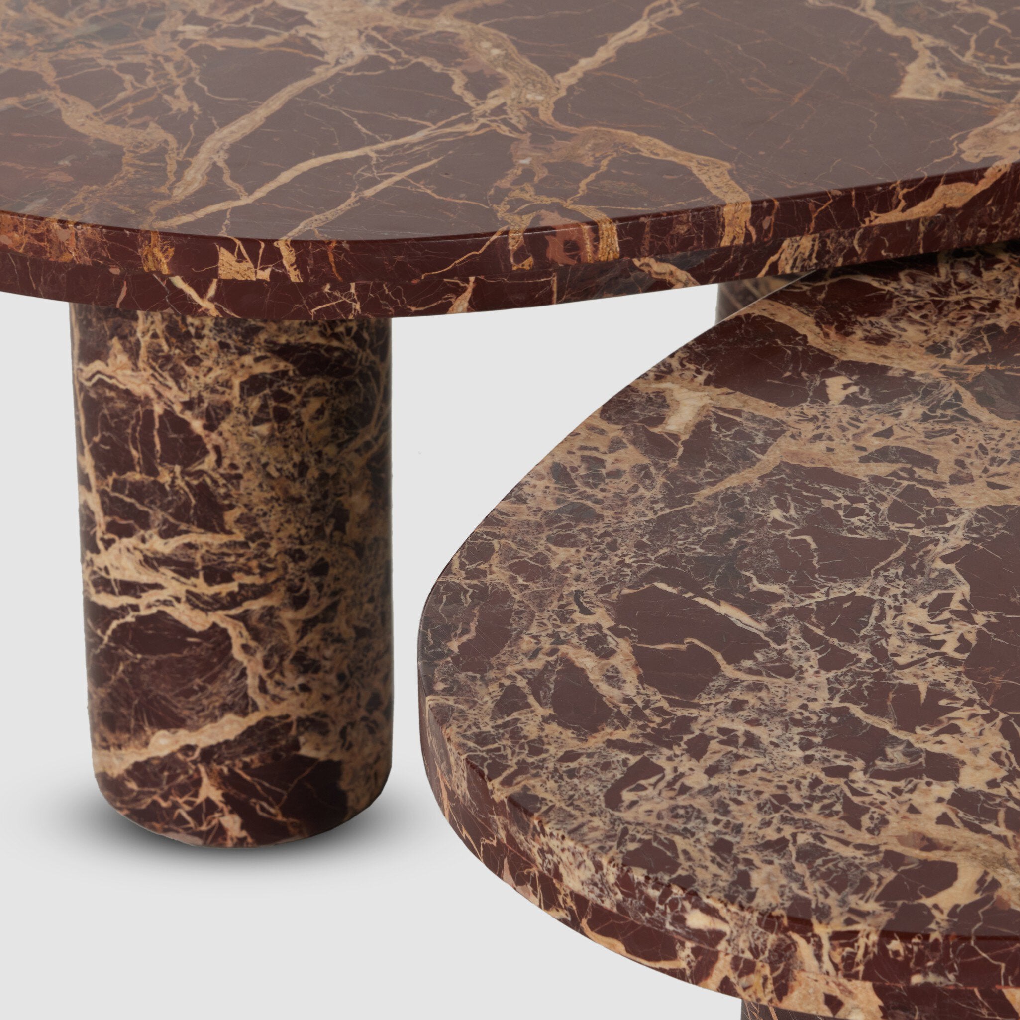 Zelle Coffee Table - Pure Salt