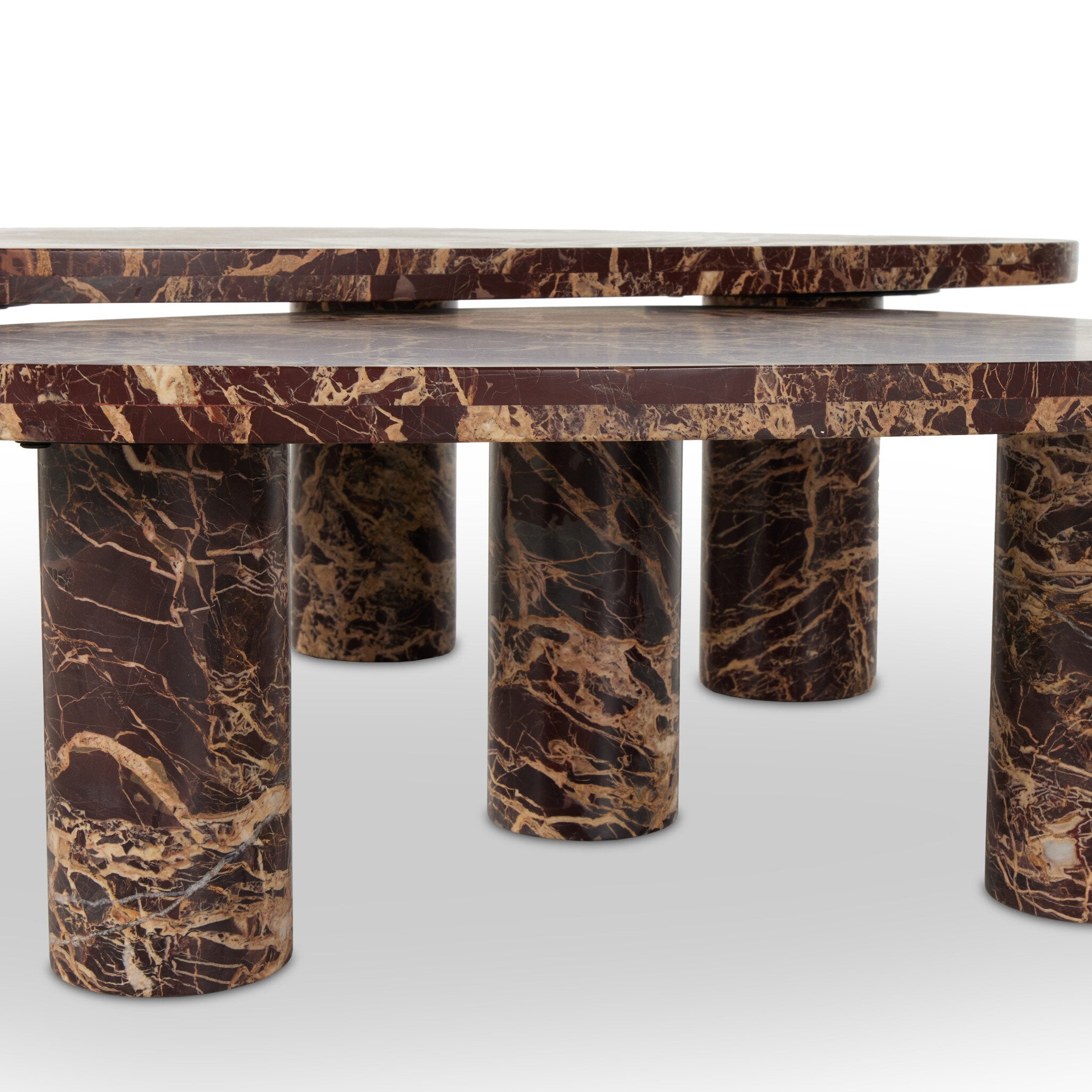 Zelle Coffee Table - Pure Salt