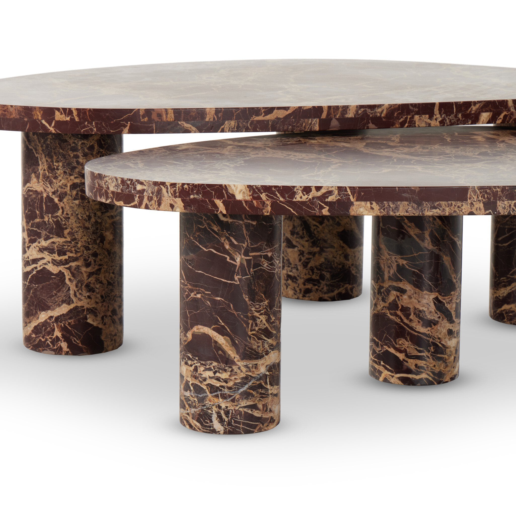 Zelle Coffee Table - Pure Salt