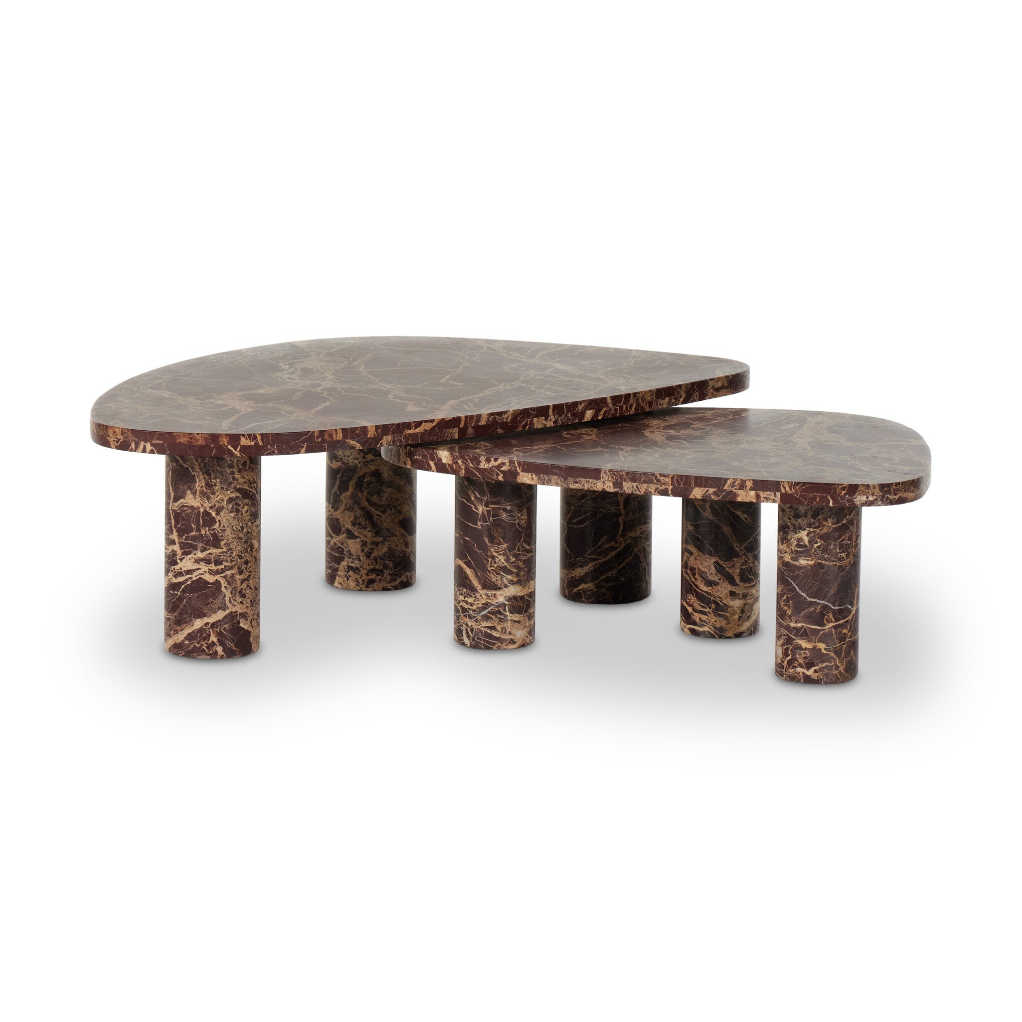 Zelle Coffee Table - Pure Salt