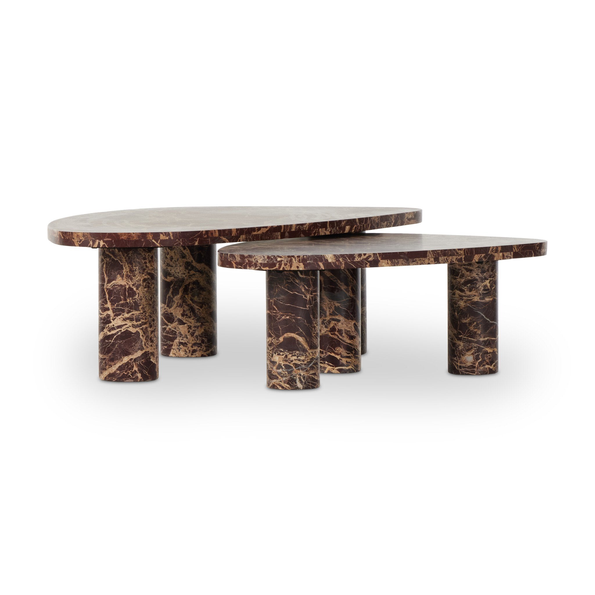 Zelle Coffee Table - Pure Salt