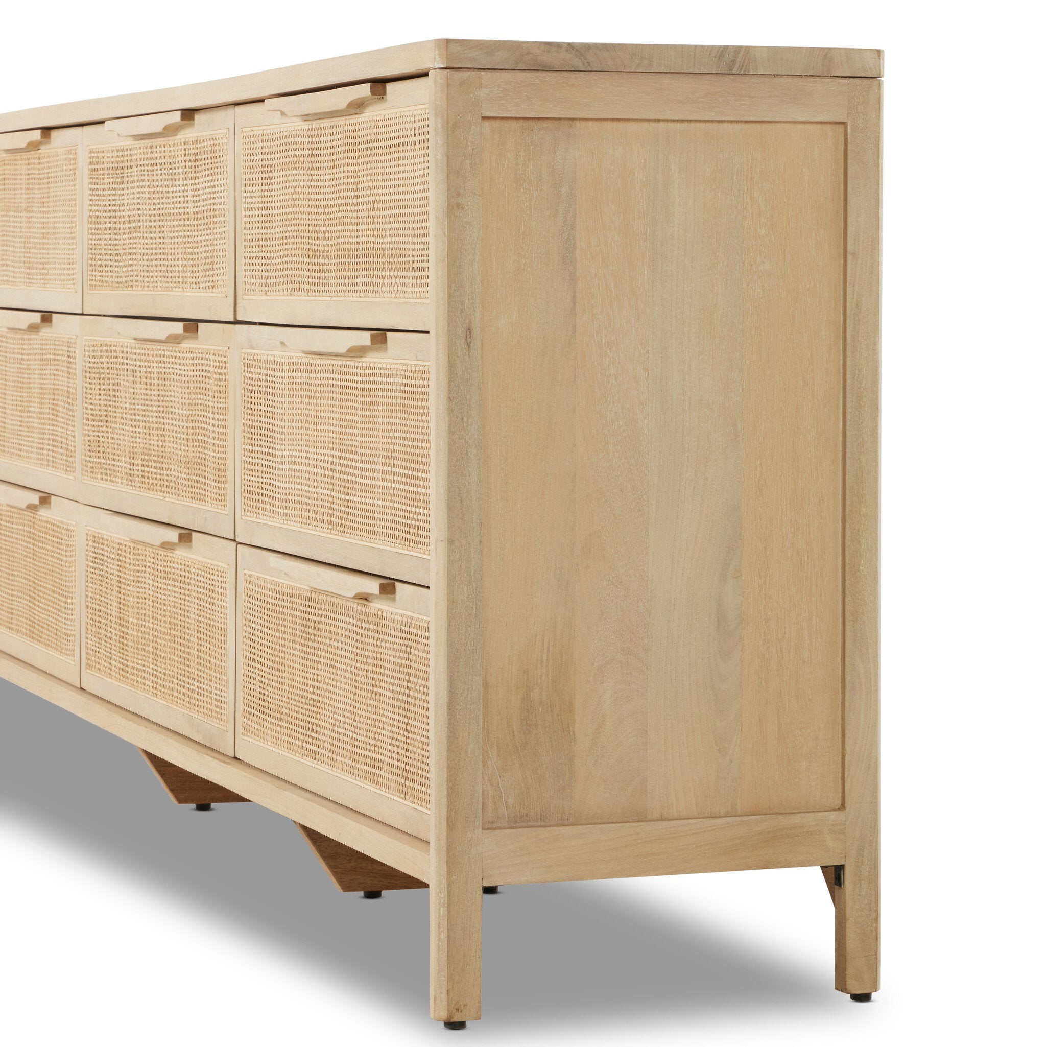Sari 9 Drawer Dresser - Pure Salt