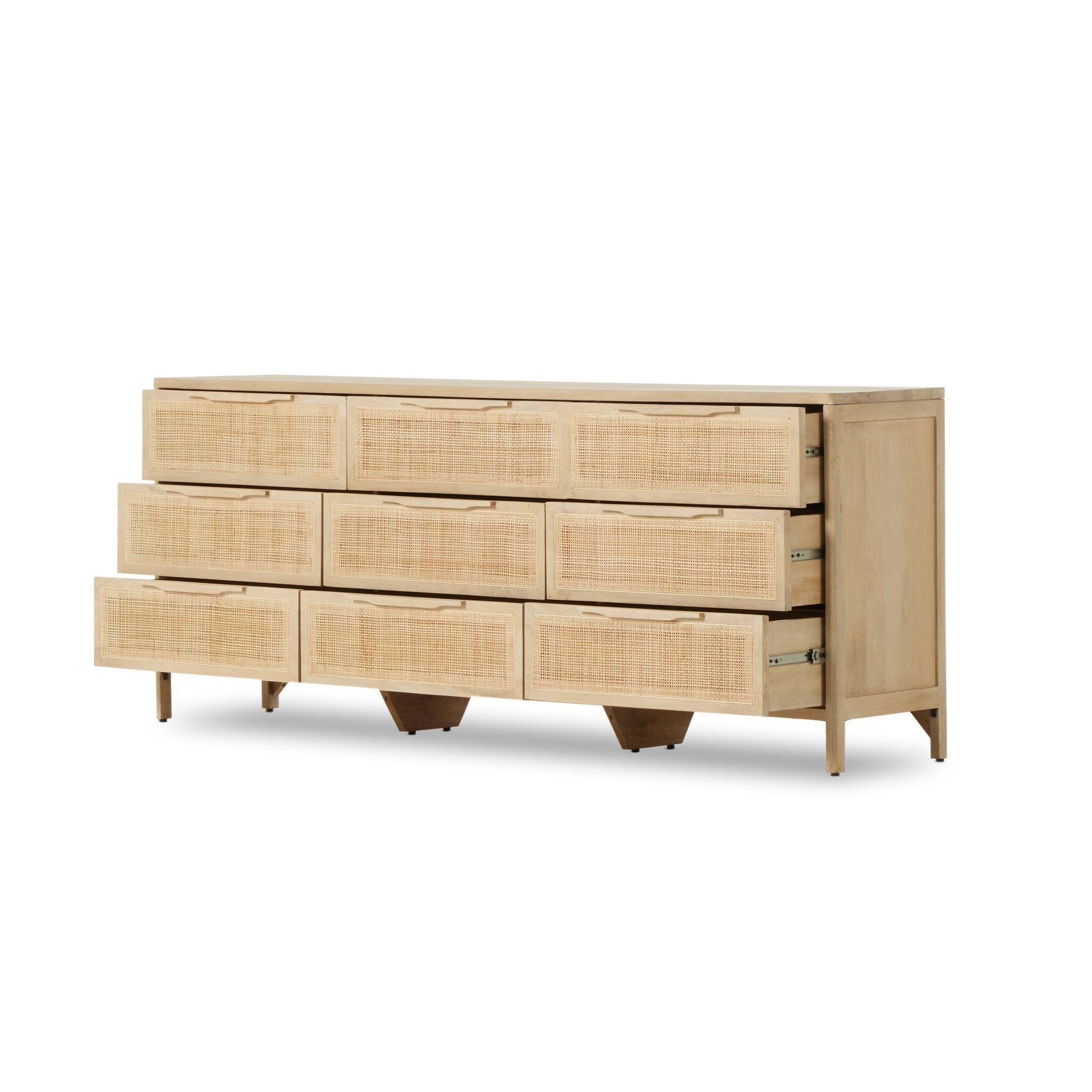 Sari 9 Drawer Dresser - Pure Salt