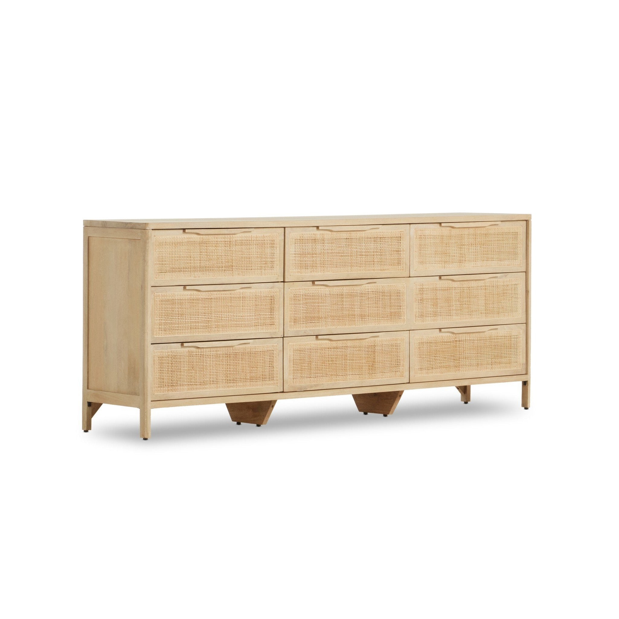 Sari 9 Drawer Dresser - Pure Salt