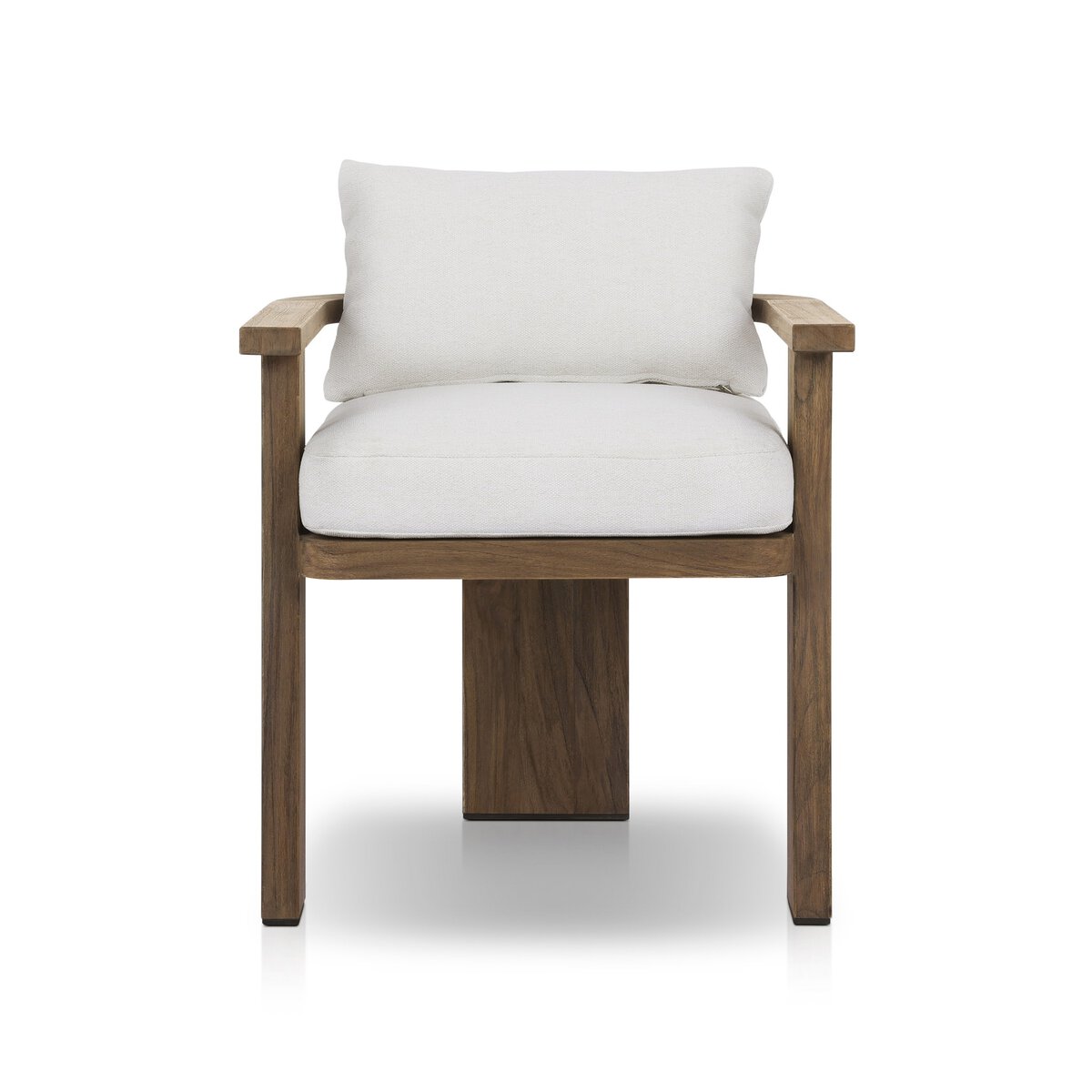 Solana Outdoor Dining Armchair - Pure salt