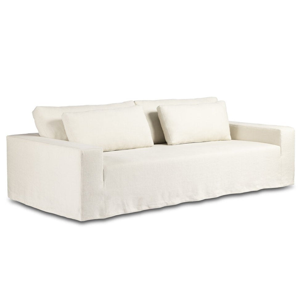 Laguna Outdoor Sofa, 96" - Pure Salt