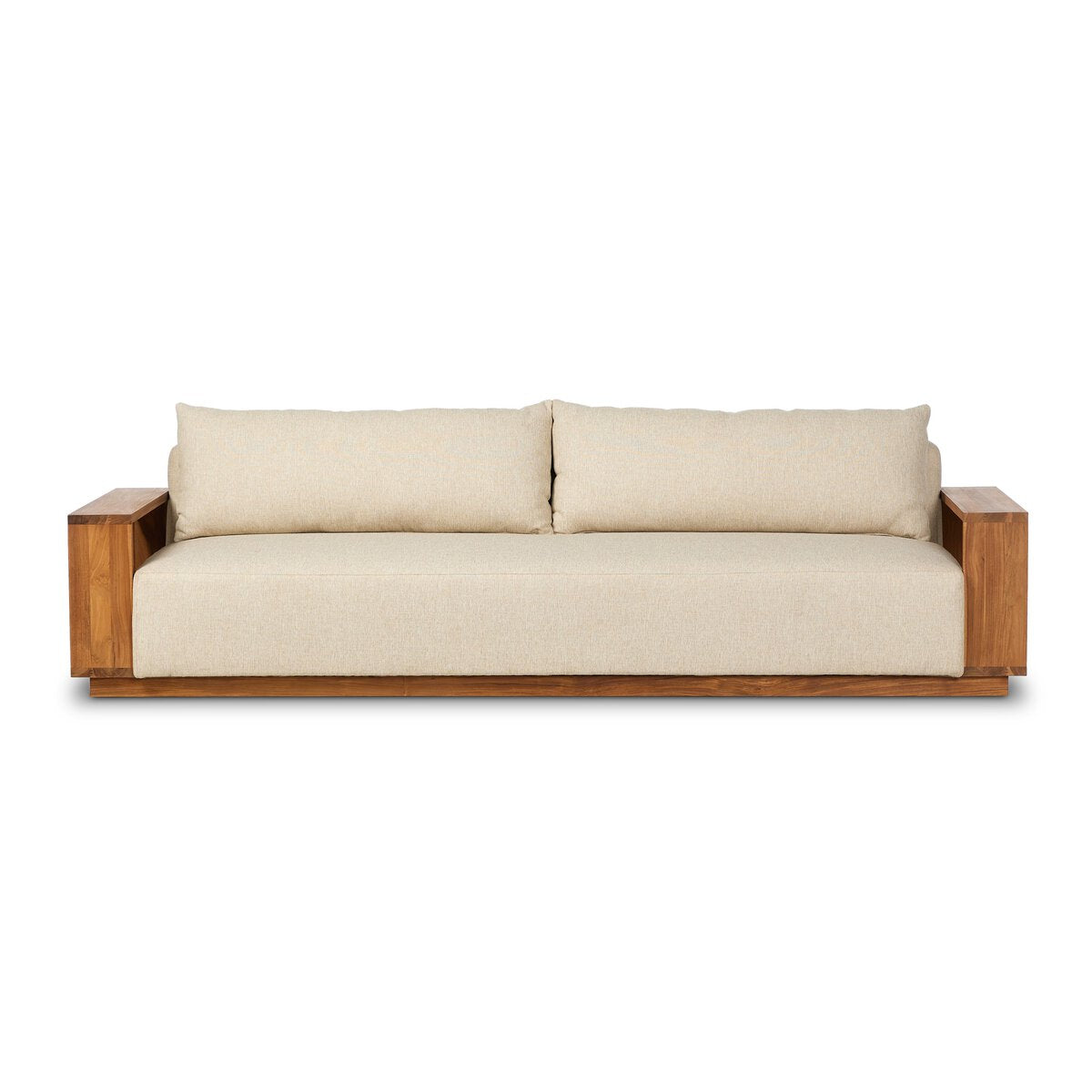 Sierra Outdoor Sofa, 106" - Pure Salt