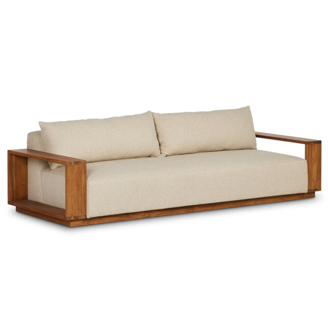 Sierra Outdoor Sofa, 106" - Pure Salt