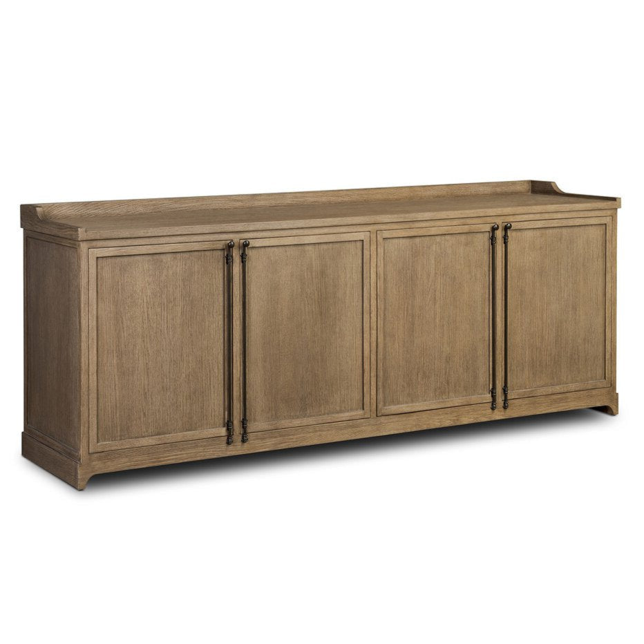 Ravelle Cane Sideboard - Pure Salt