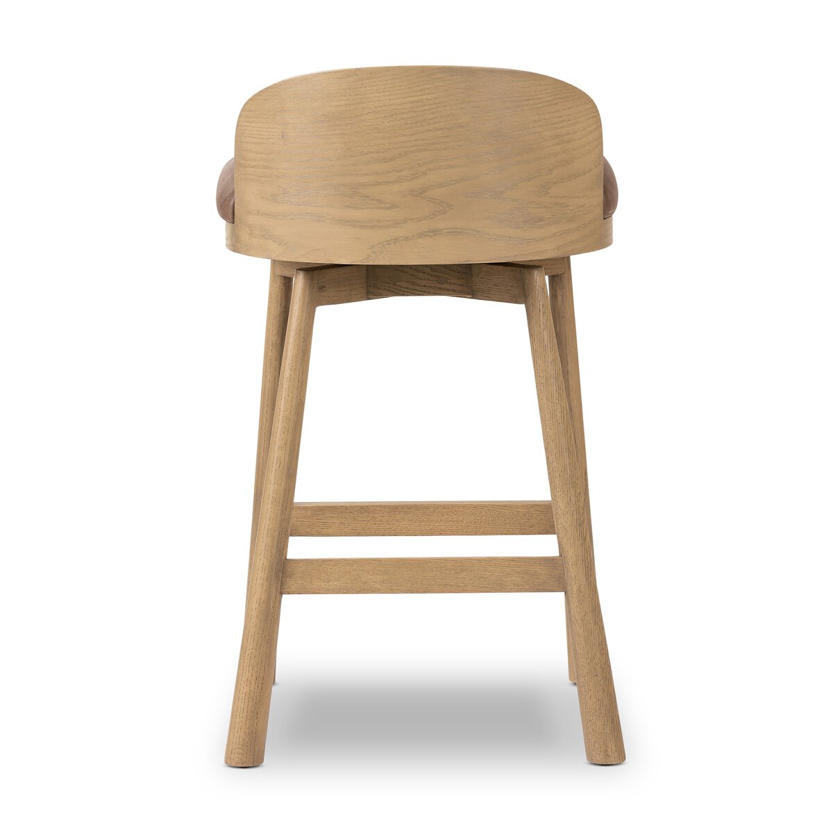 Driftwood Swivel Kitchen Stool - Pure Salt