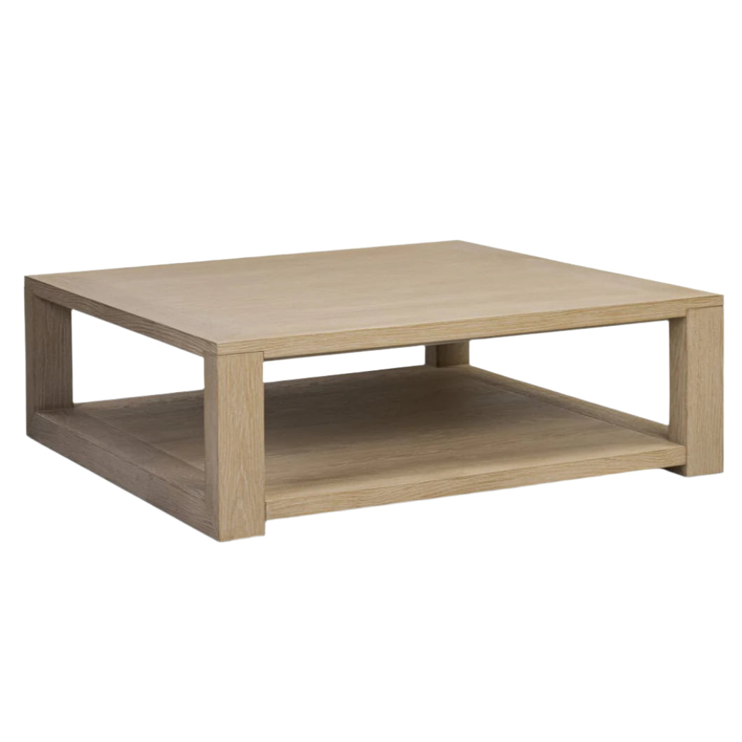 Marlow Square Coffee Table - Pure Salt