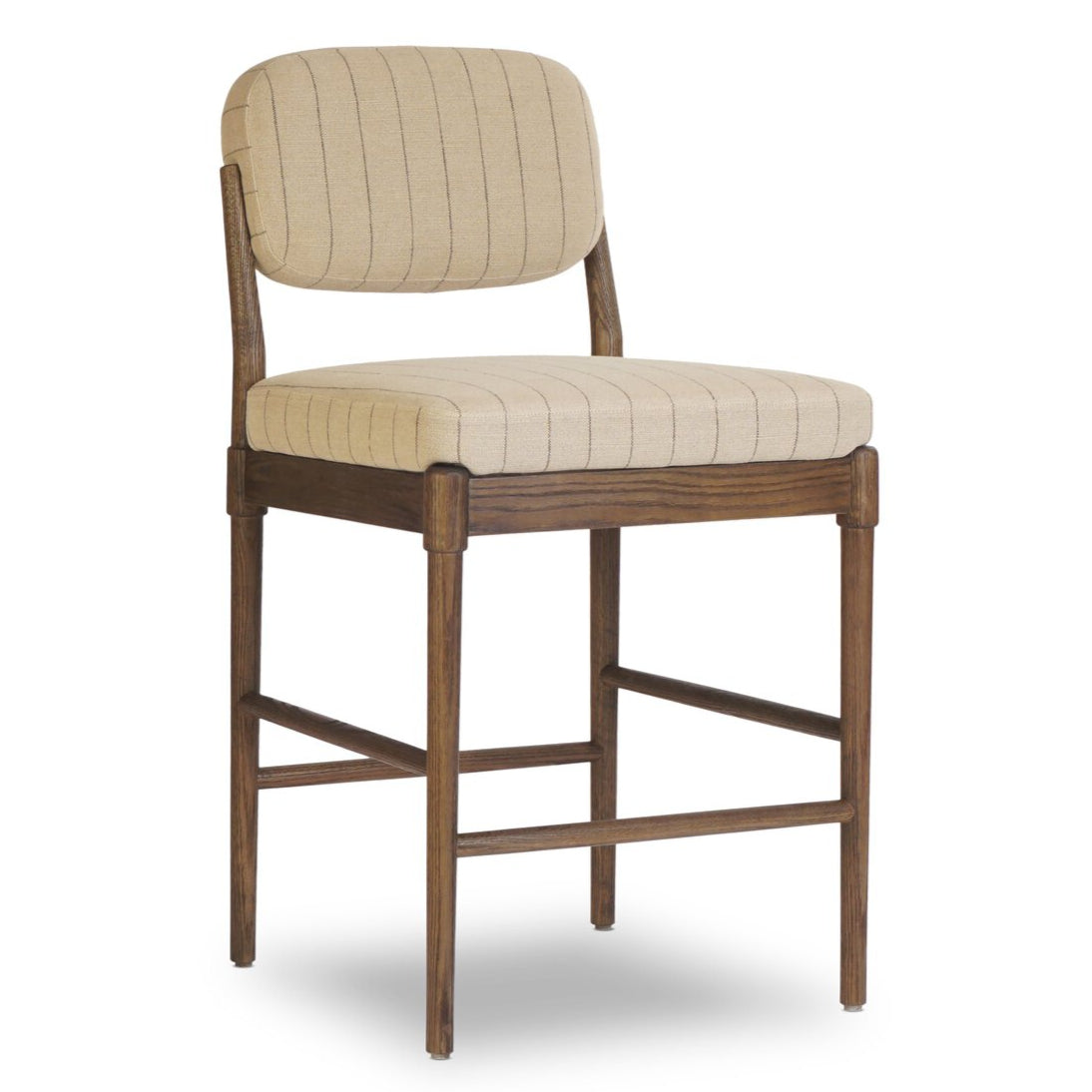 Heirloom Oak Kitchen Stool - Pure Salt