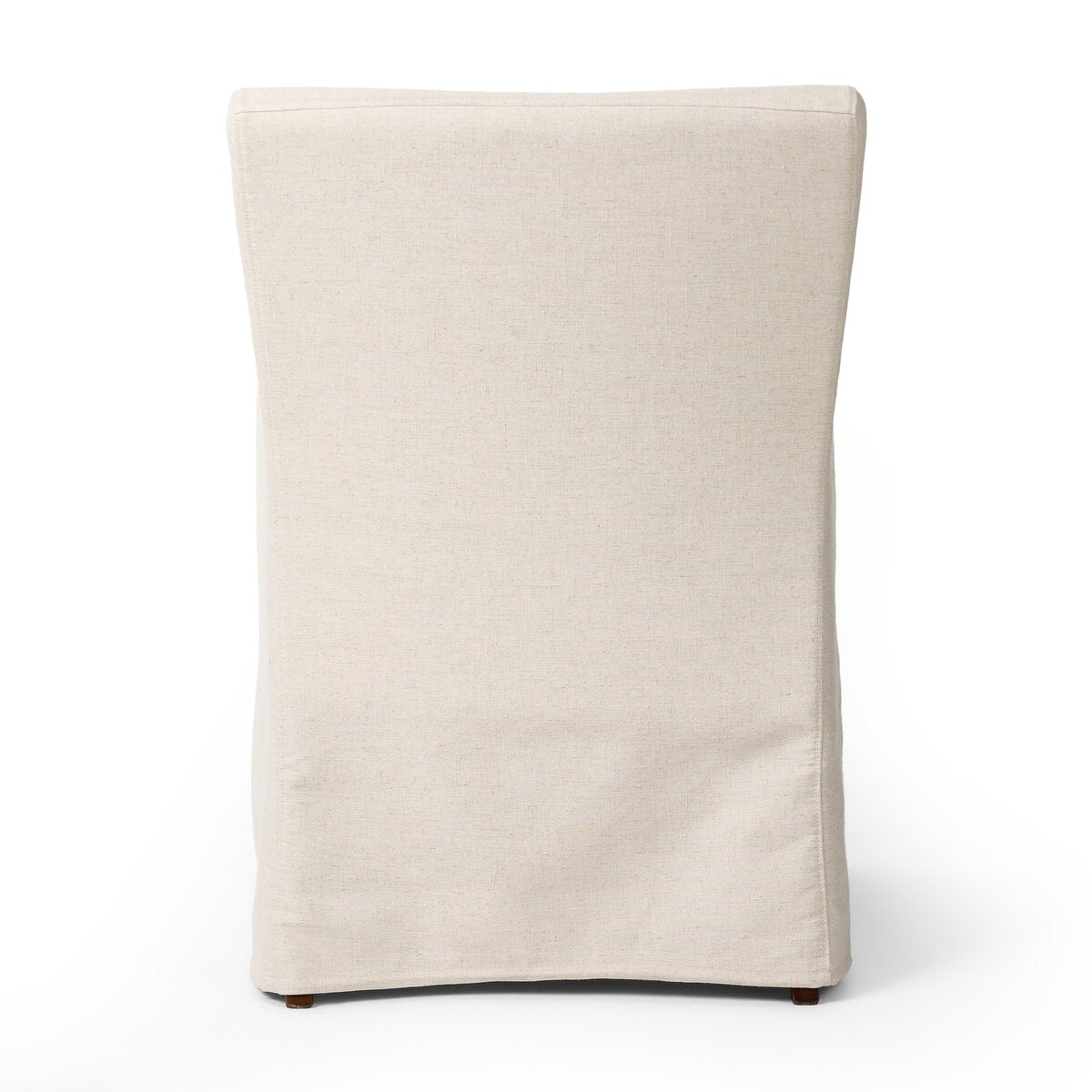 Lita Slipcovered Dining Armchair - Pure Salt