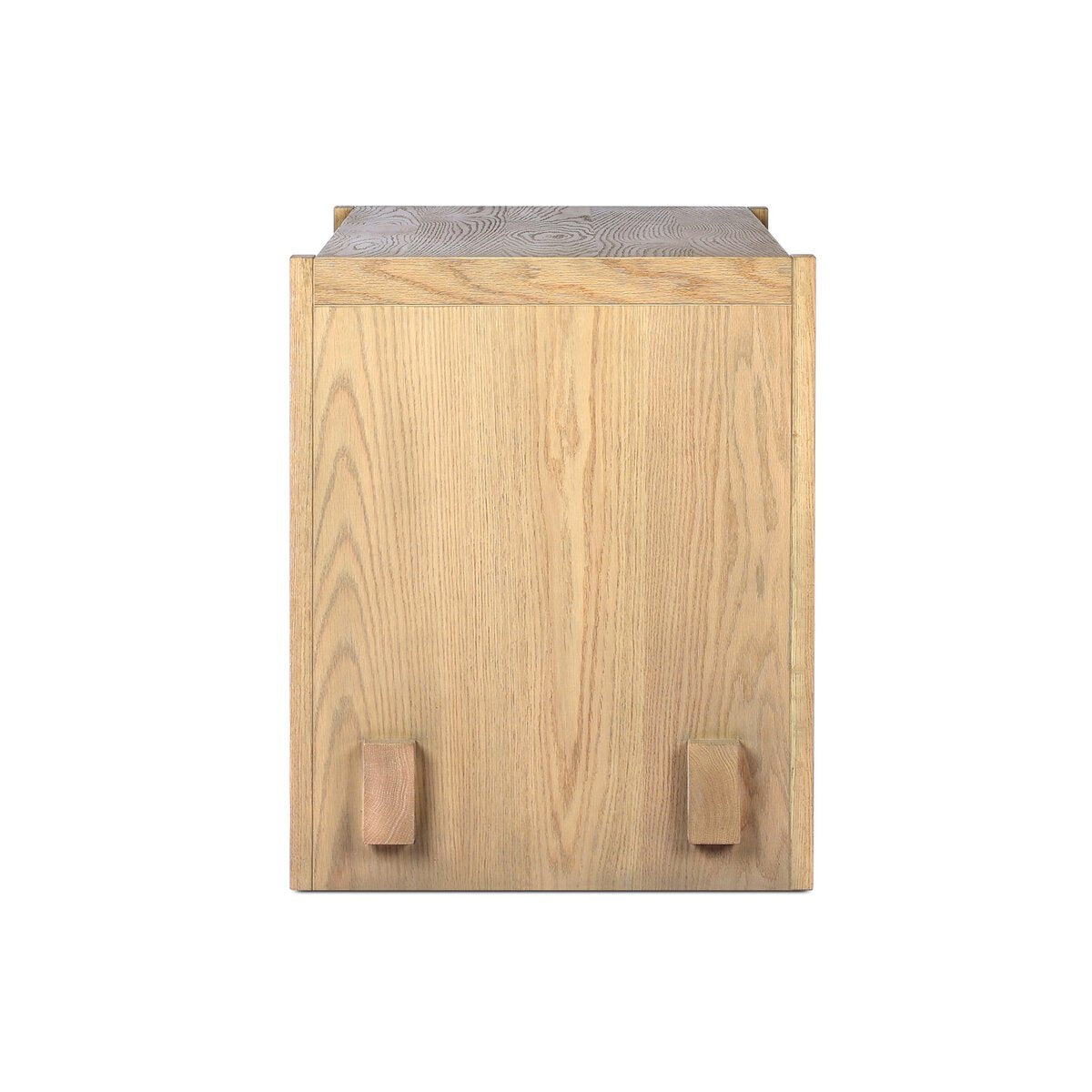 Holloway Two-Drawer Nightstand - Pure Salt