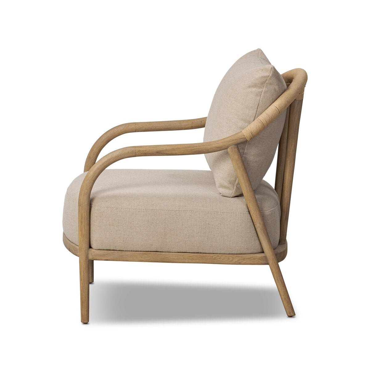 Noa Dining Armchair - Pure Salt