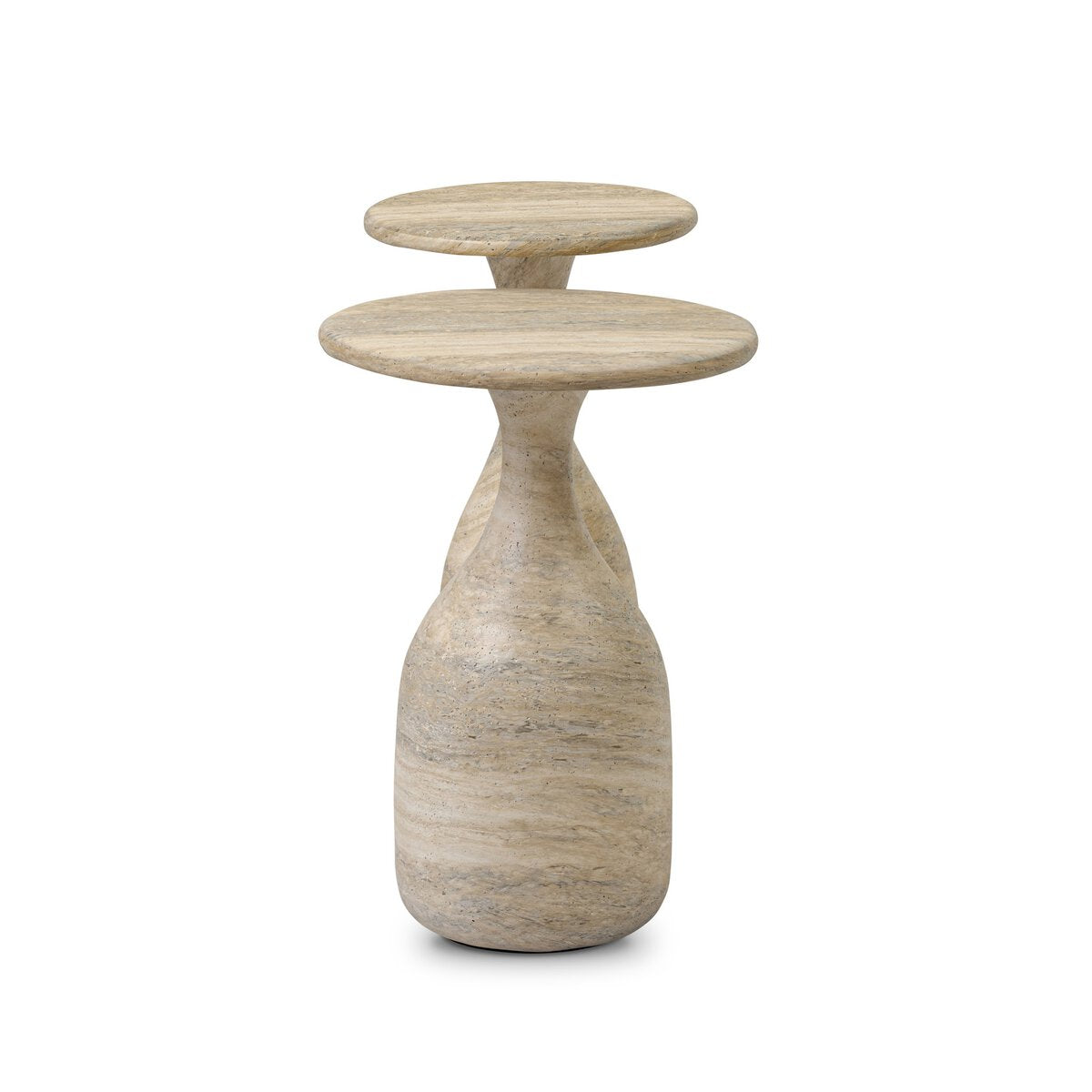 Juniper Nesting Table Duo - Pure Salt
