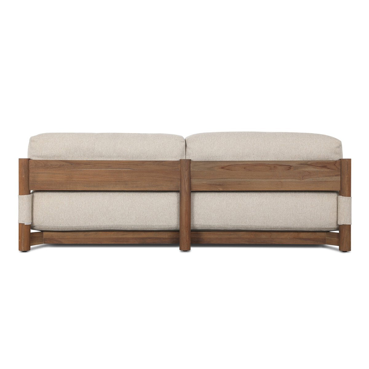 Delano Outdoor Sofa, 91" - Pure salt