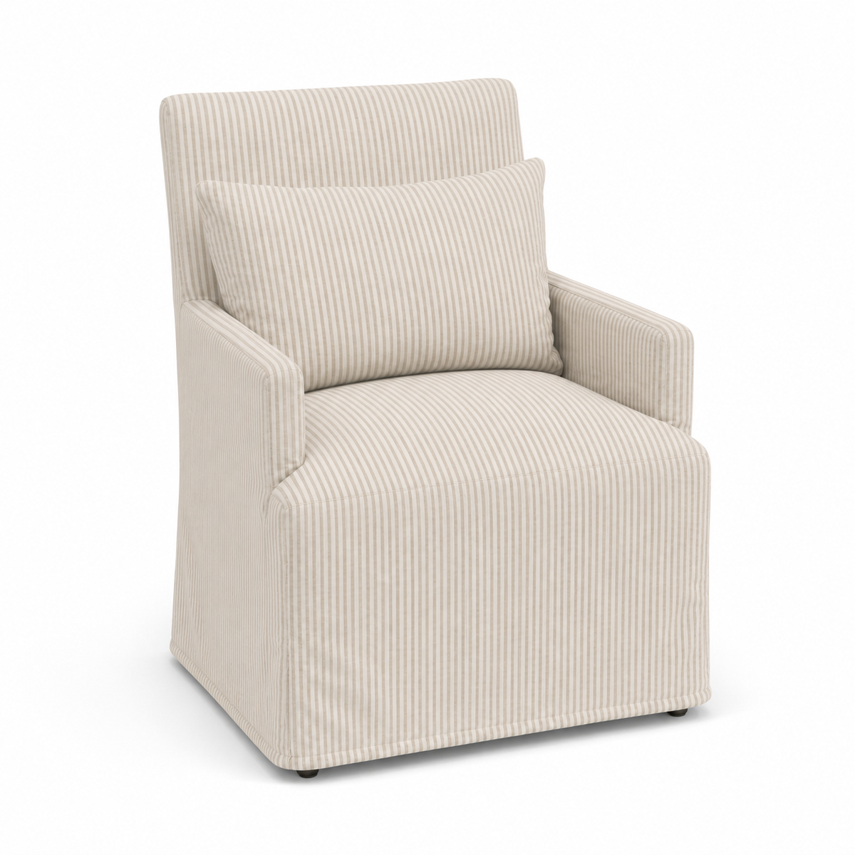 Elmsley Slipcovered Dining Chair- Pure Salt Shoppe