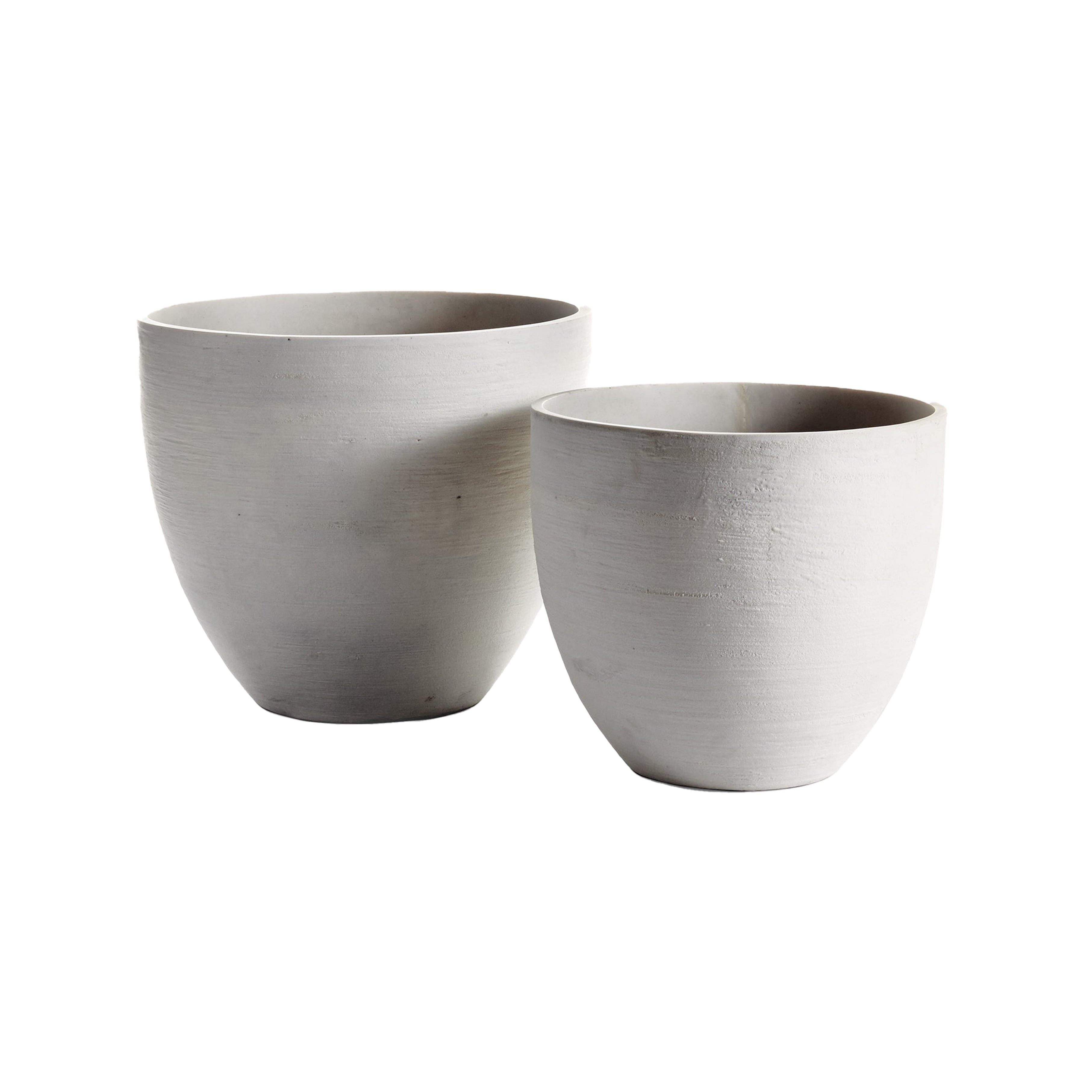 Fibrestone Malibu Tapered Pots, Set Of 2