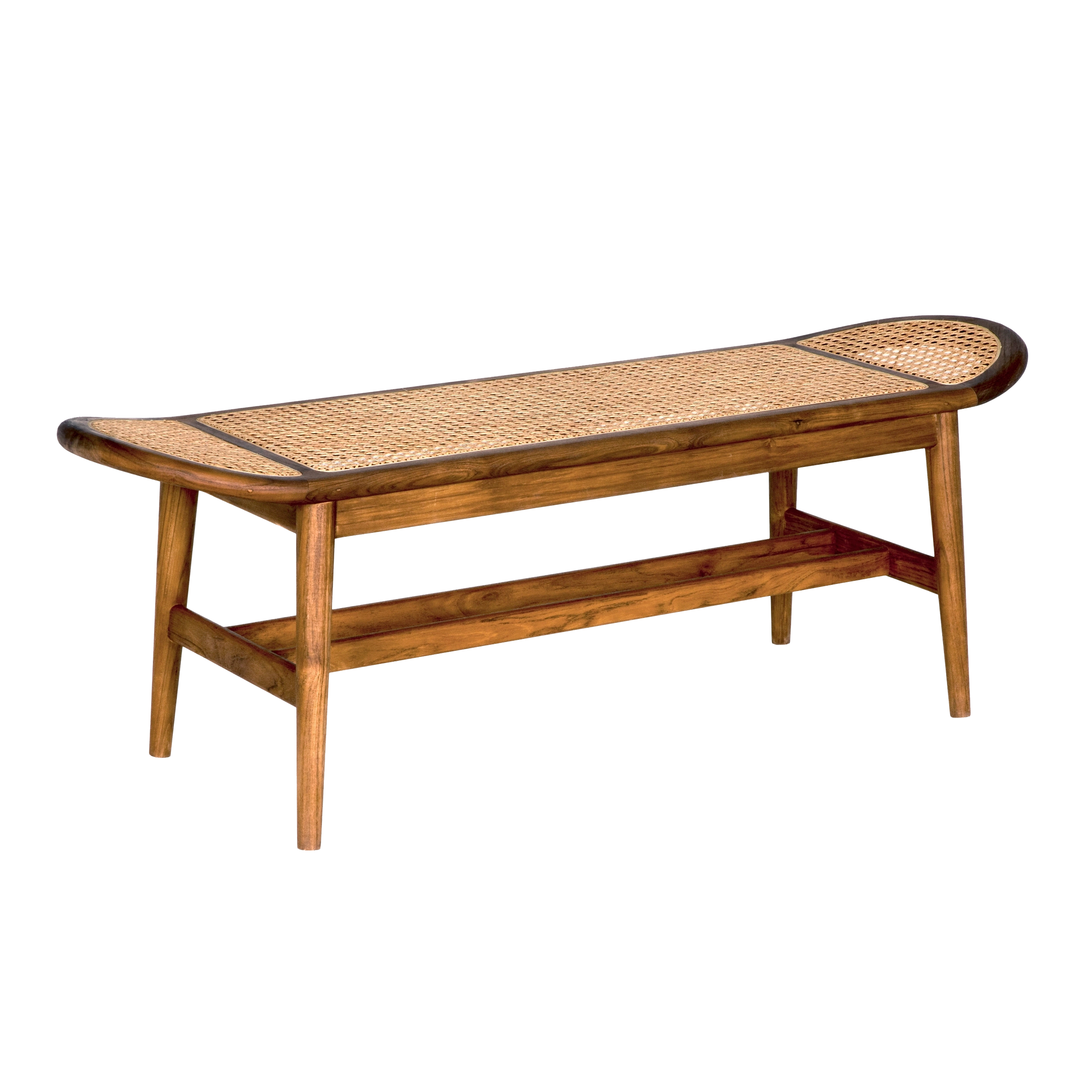 Eira Teak Bench - Pure Salt