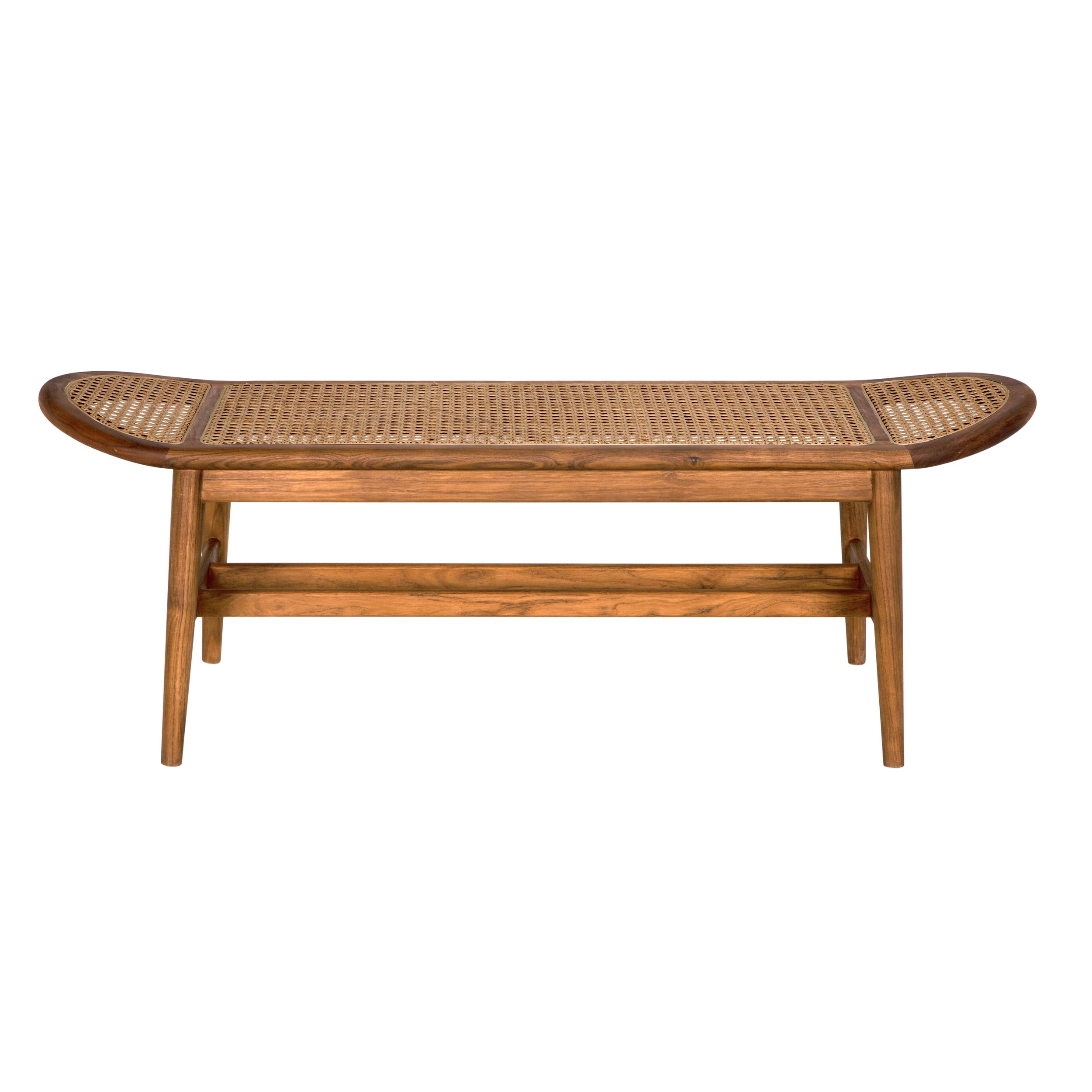 Eira Teak Bench - Pure Salt