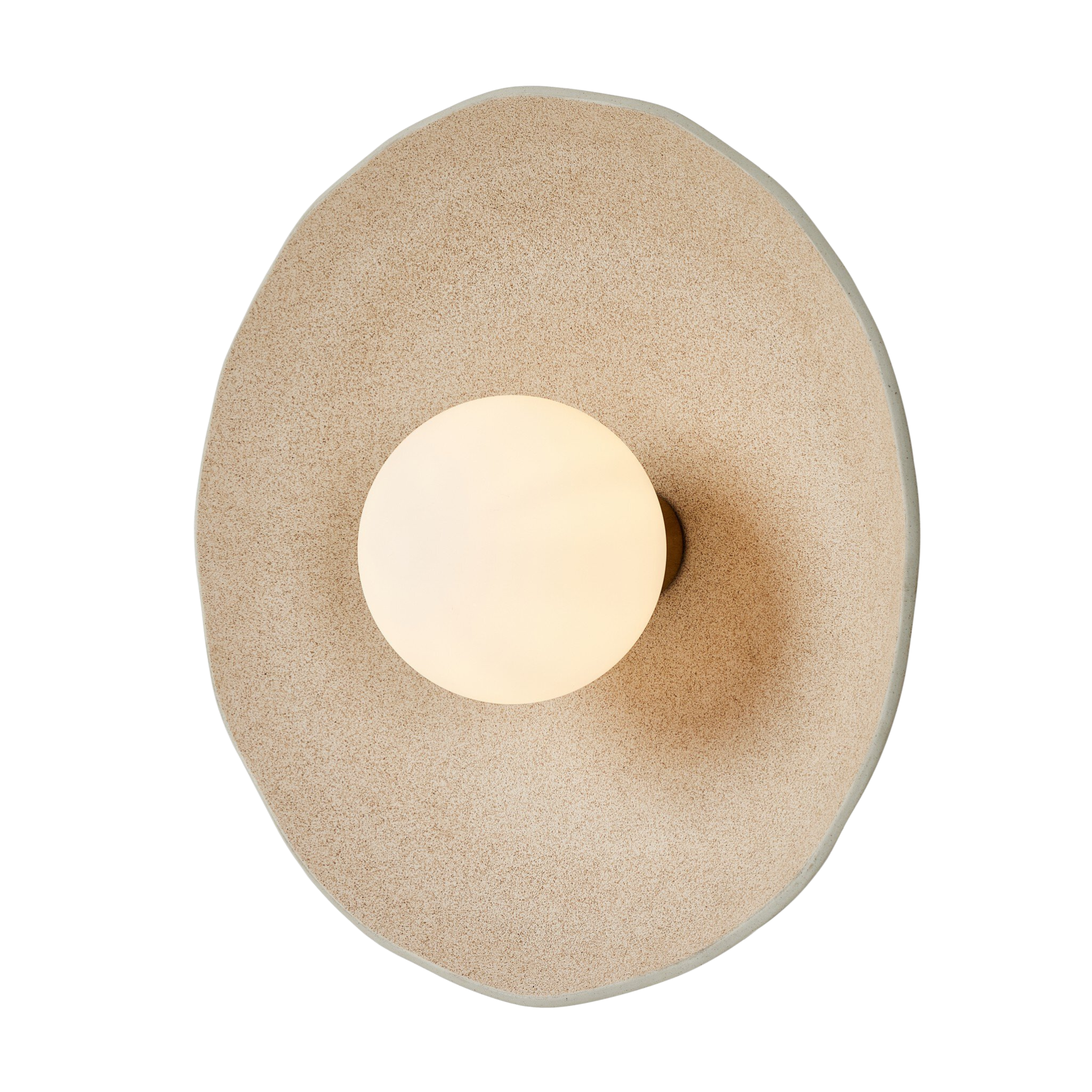 Alden Ceramic Sconce - Pure Salt