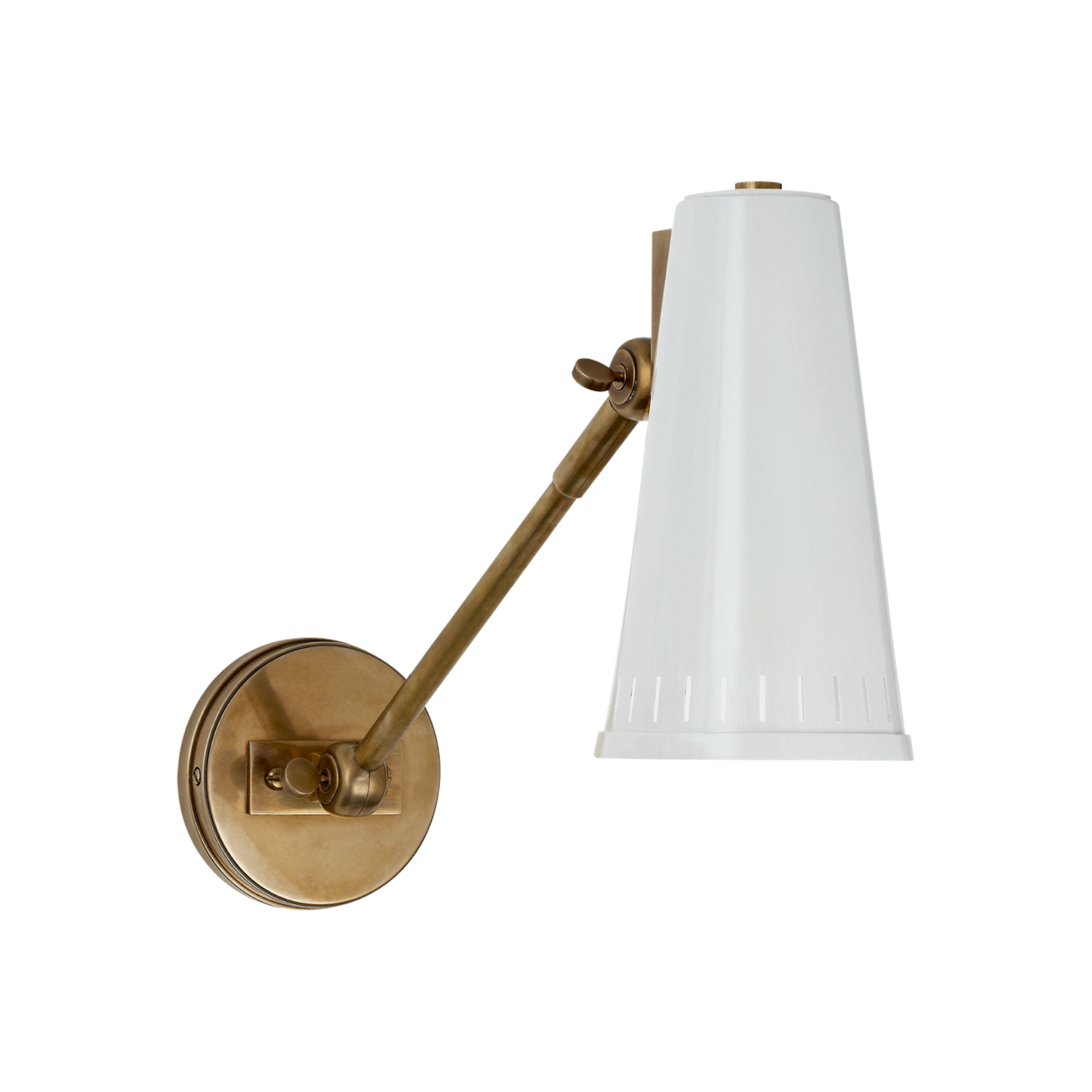 Antonio Adjustable One Arm Wall Lamp Pure Salt Interiors