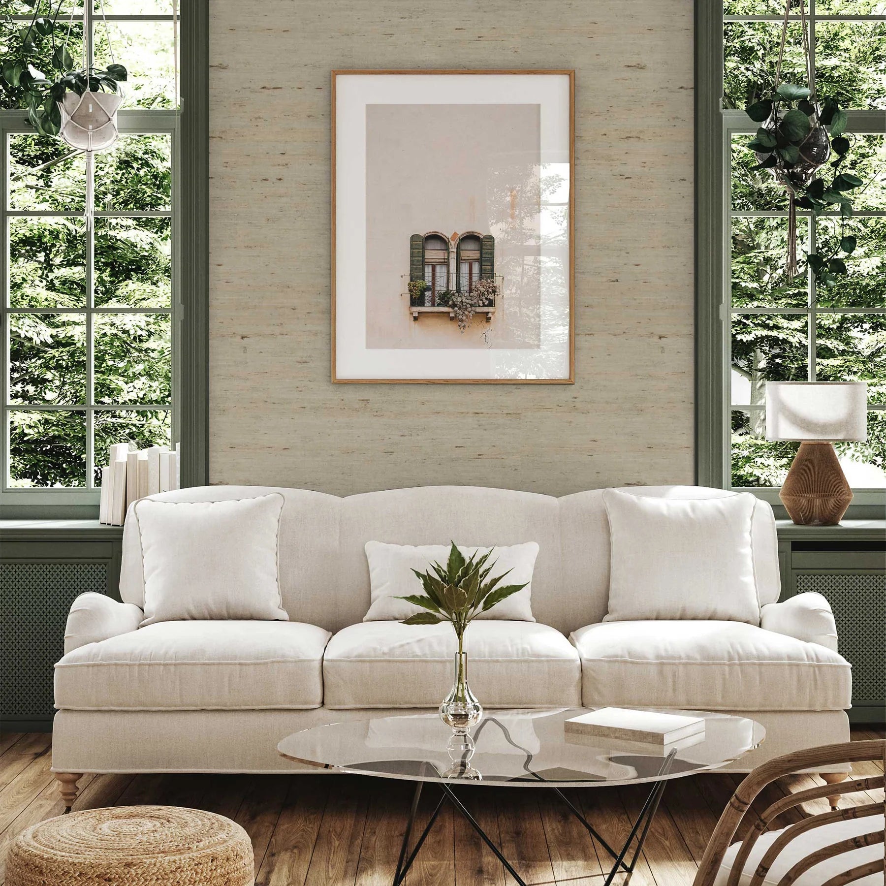 Arrowroot Weave Wallpaper